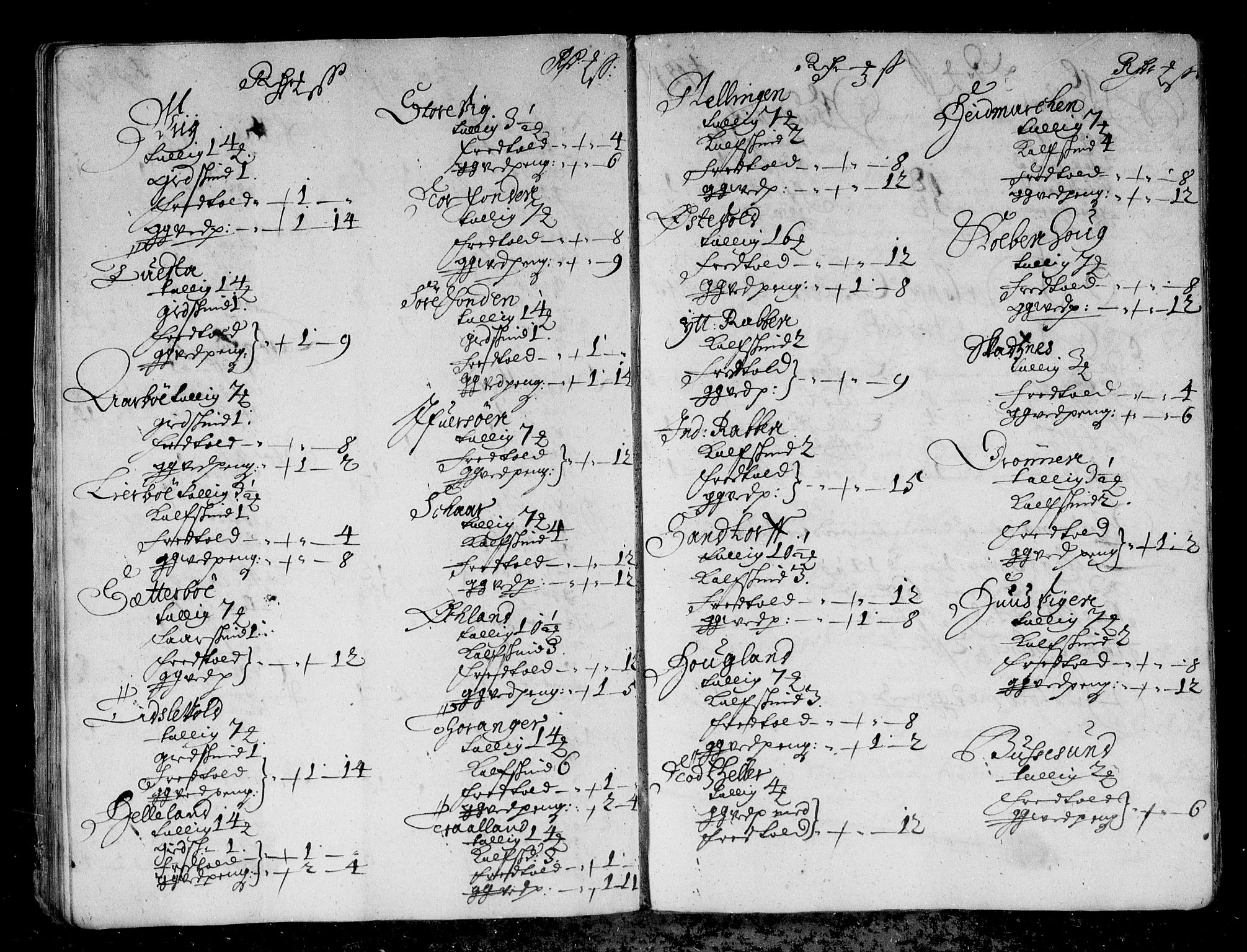 Rentekammeret inntil 1814, Reviderte regnskaper, Stiftamtstueregnskaper, Bergen stiftamt, AV/RA-EA-6043/R/Rc/L0084: Bergen stiftamt, 1687