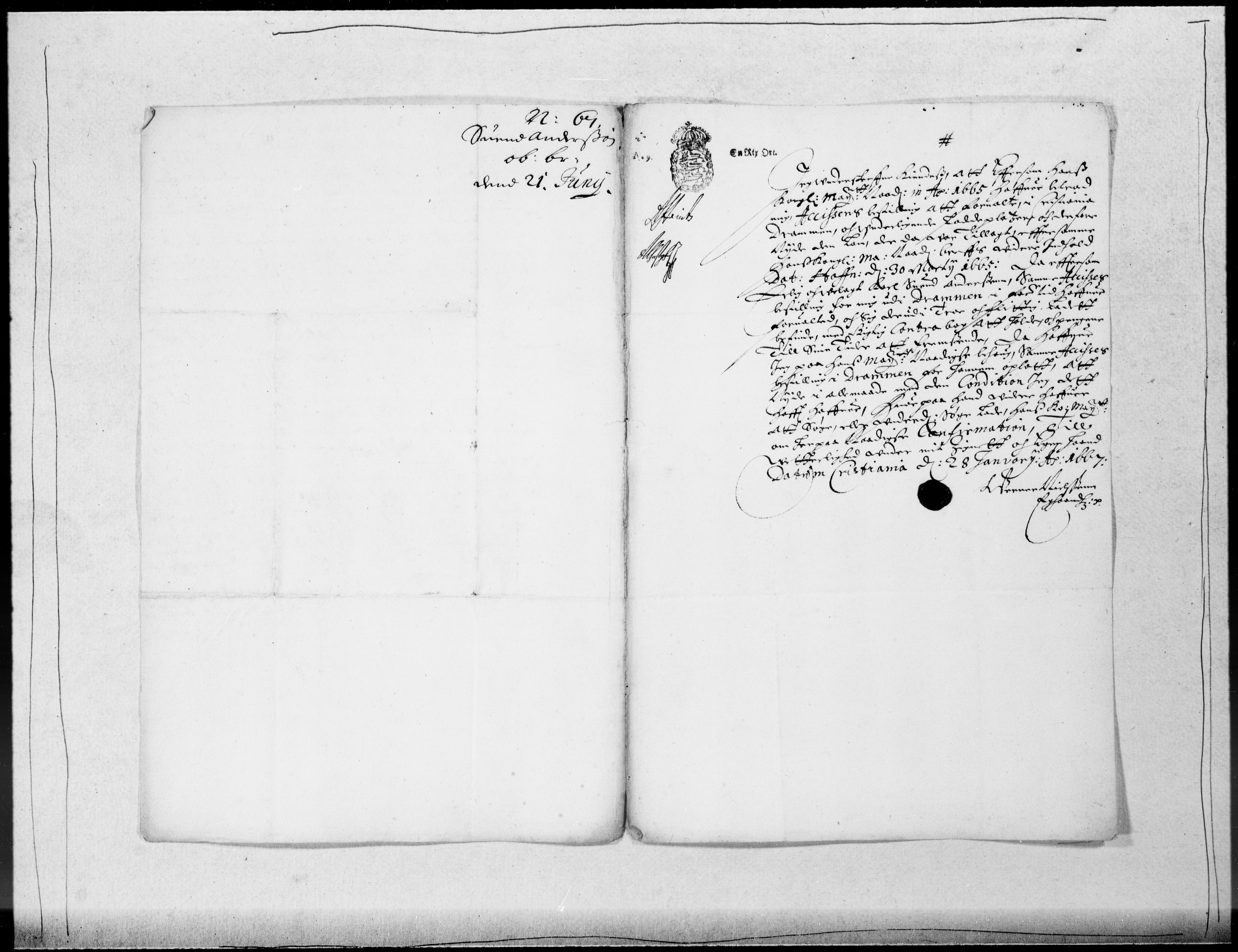Danske Kanselli 1572-1799, AV/RA-EA-3023/F/Fc/Fcc/Fcca/L0026: Norske innlegg 1572-1799, 1666-1667, s. 230