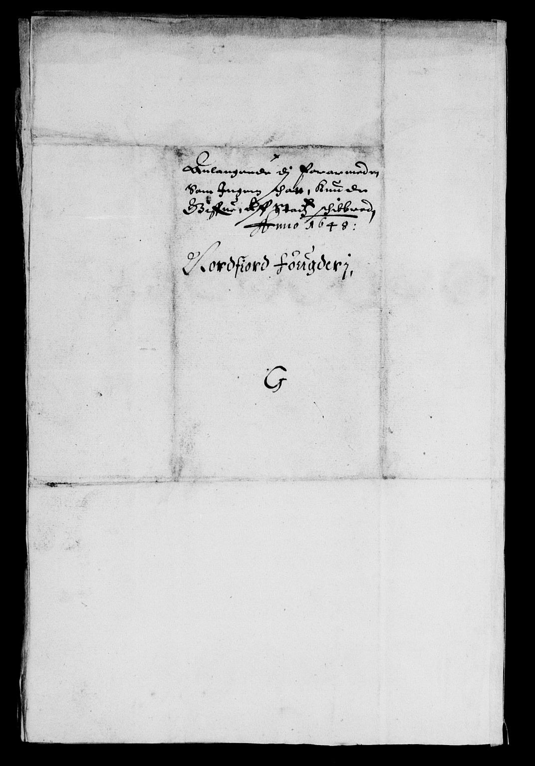 Rentekammeret inntil 1814, Reviderte regnskaper, Lensregnskaper, AV/RA-EA-5023/R/Rb/Rbt/L0112: Bergenhus len, 1648