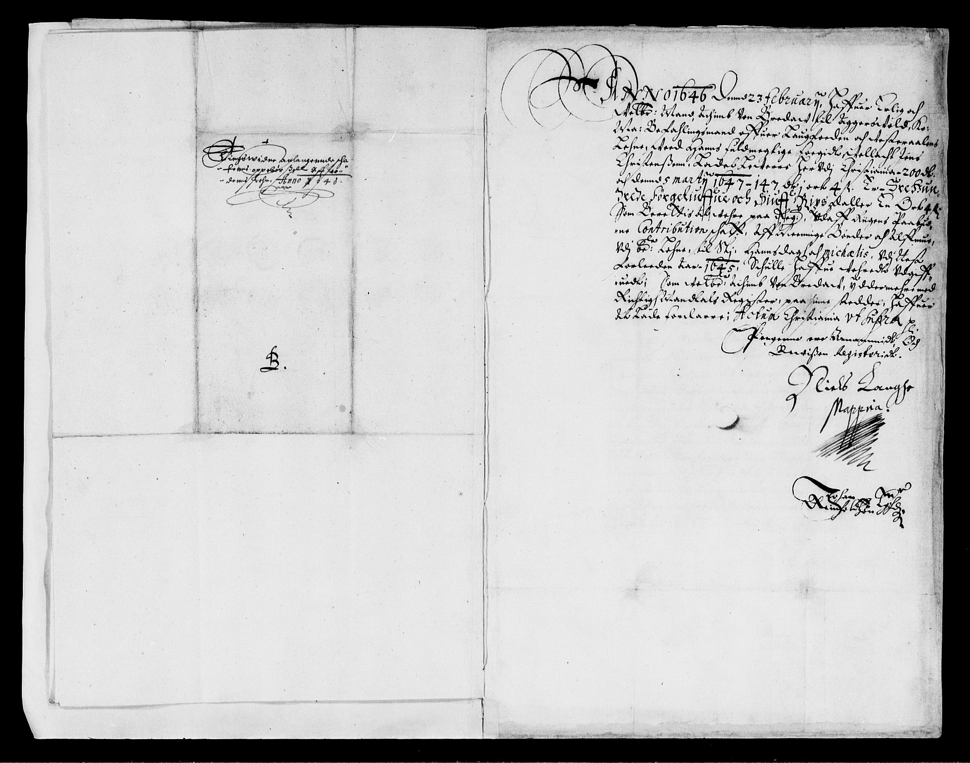 Rentekammeret inntil 1814, Reviderte regnskaper, Lensregnskaper, AV/RA-EA-5023/R/Rb/Rbz/L0031: Nordlandenes len, 1638-1646