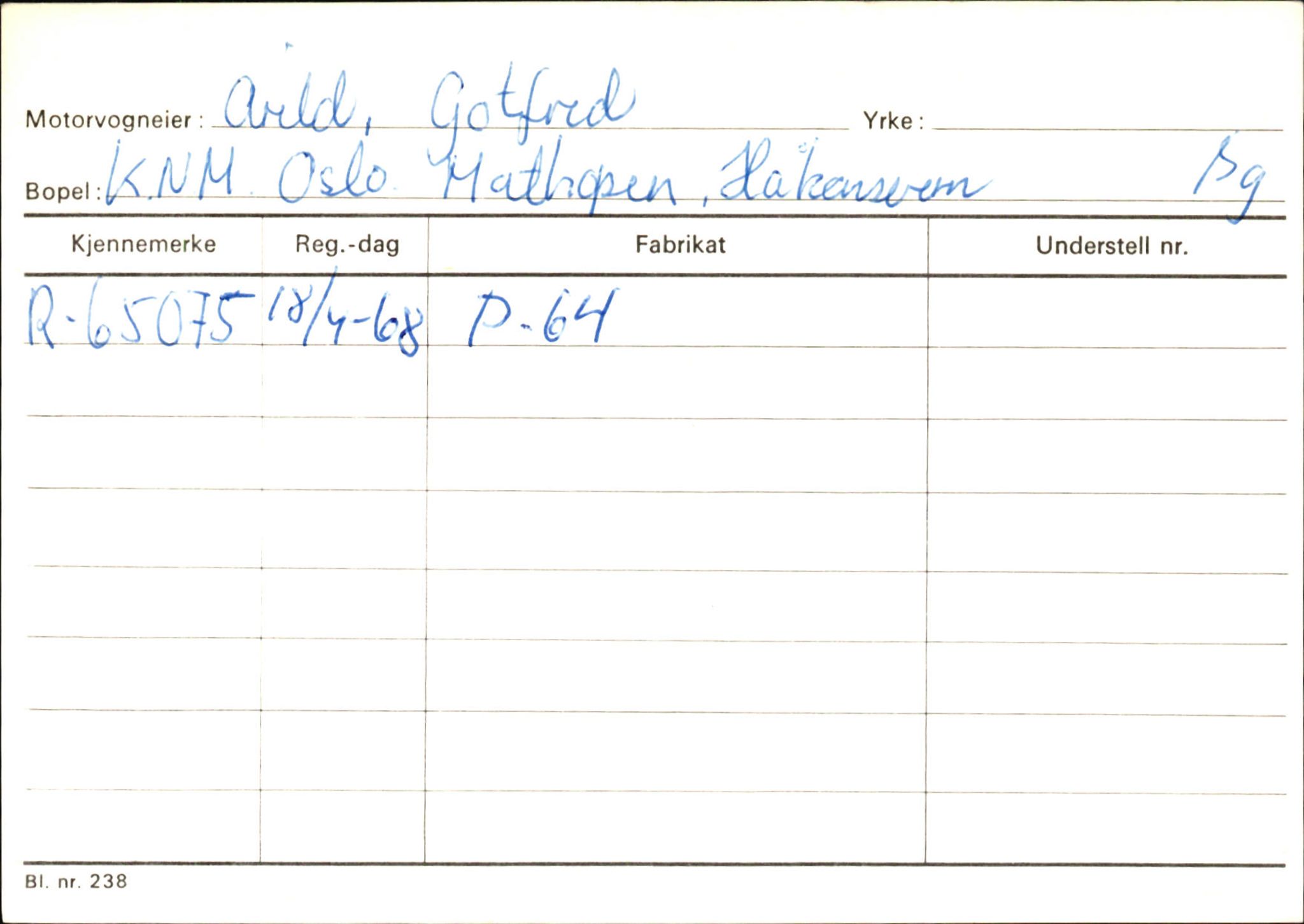 Statens vegvesen, Hordaland vegkontor, AV/SAB-A-5201/2/Ha/L0002: R-eierkort A, 1920-1971, s. 688