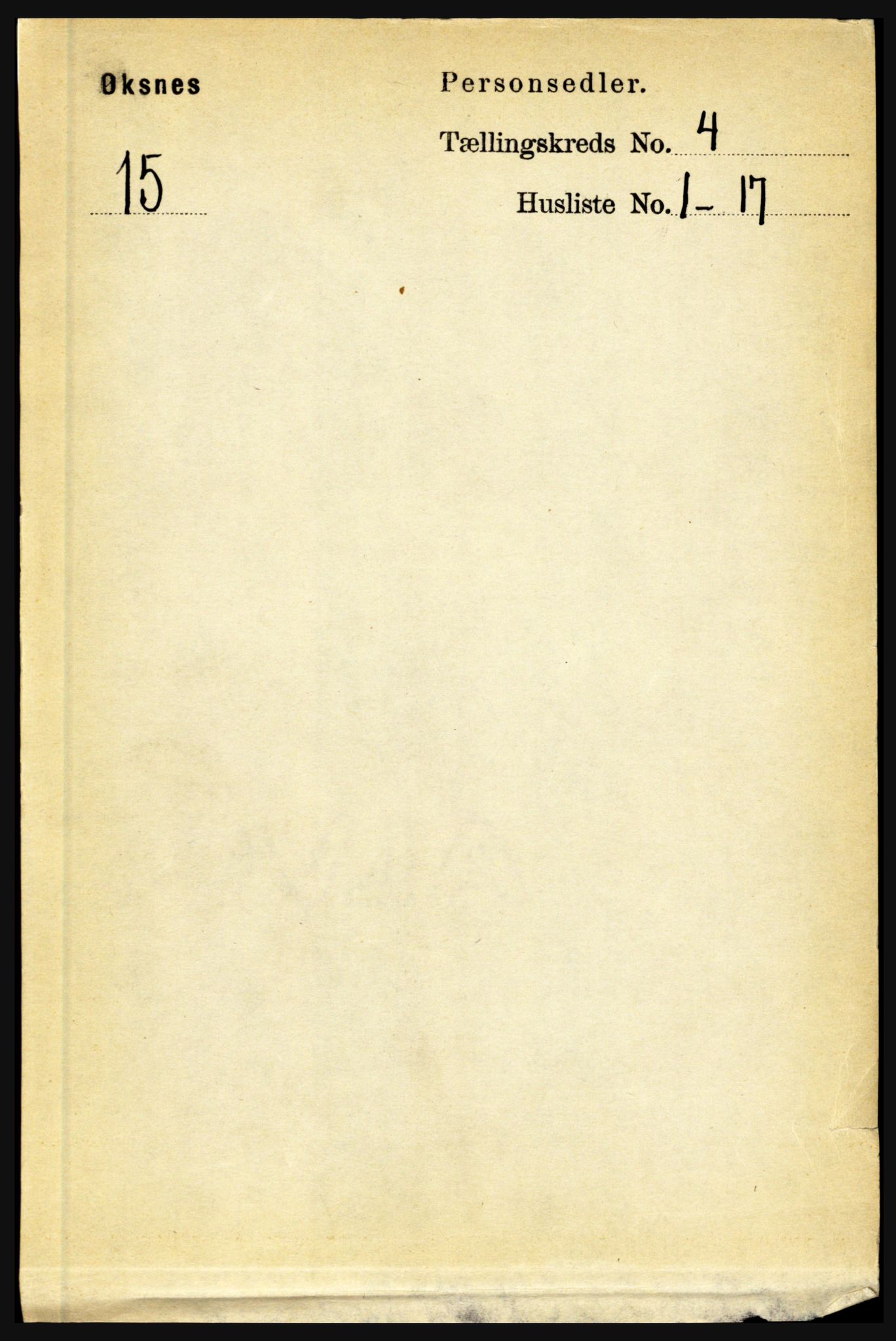 RA, Folketelling 1891 for 1868 Øksnes herred, 1891, s. 1696