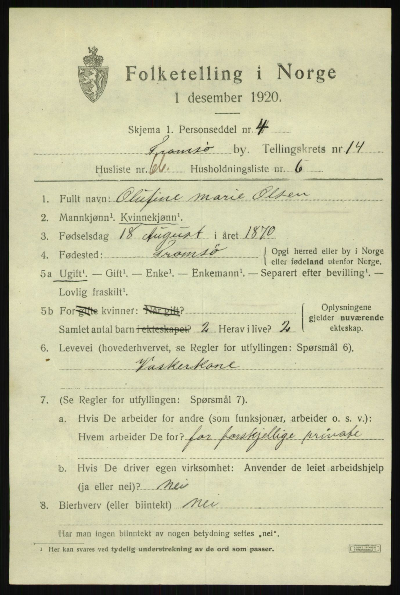 SATØ, Folketelling 1920 for 1902 Tromsø kjøpstad, 1920, s. 27823