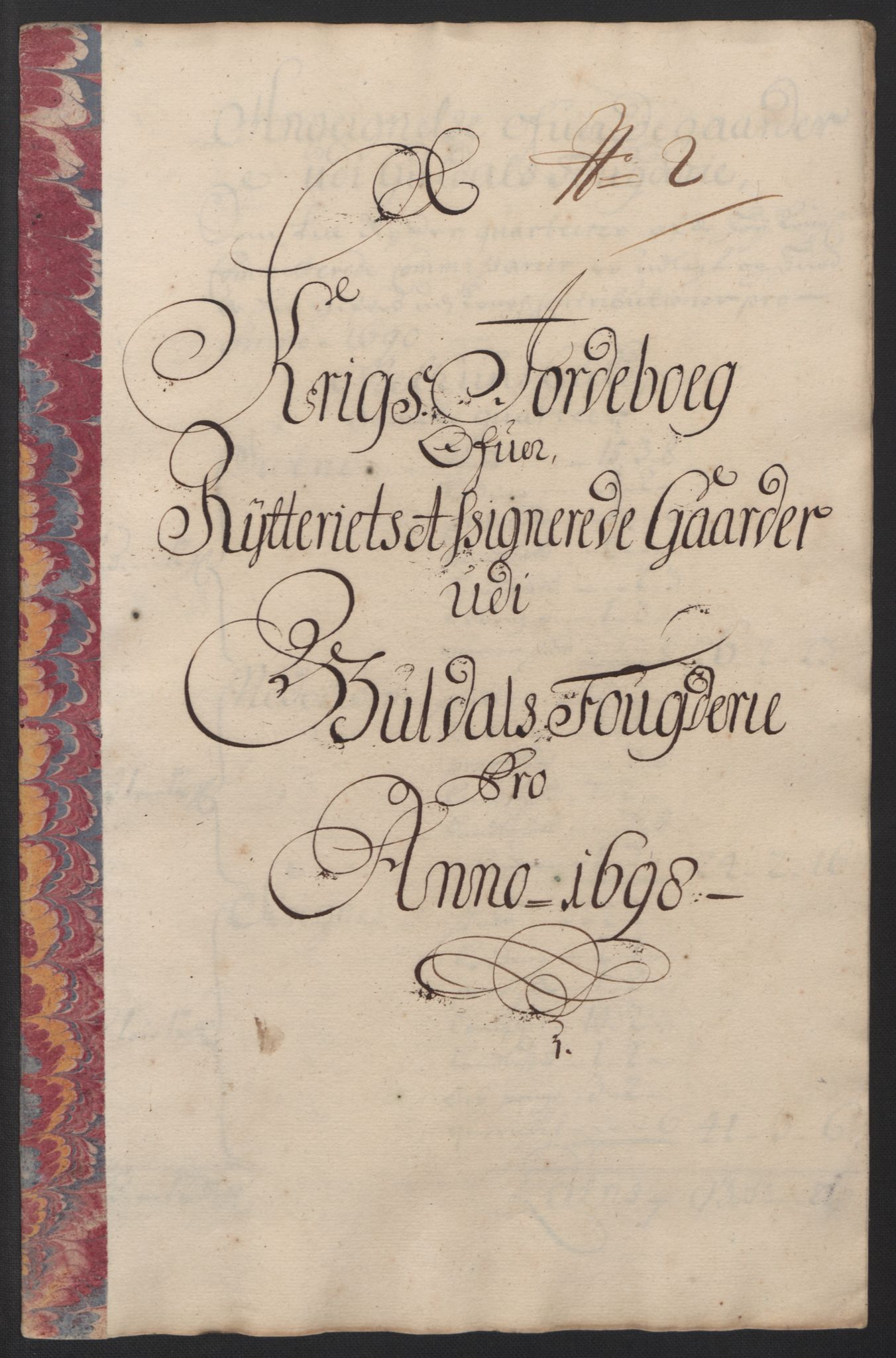 Rentekammeret inntil 1814, Reviderte regnskaper, Fogderegnskap, AV/RA-EA-4092/R60/L3948: Fogderegnskap Orkdal og Gauldal, 1698, s. 392