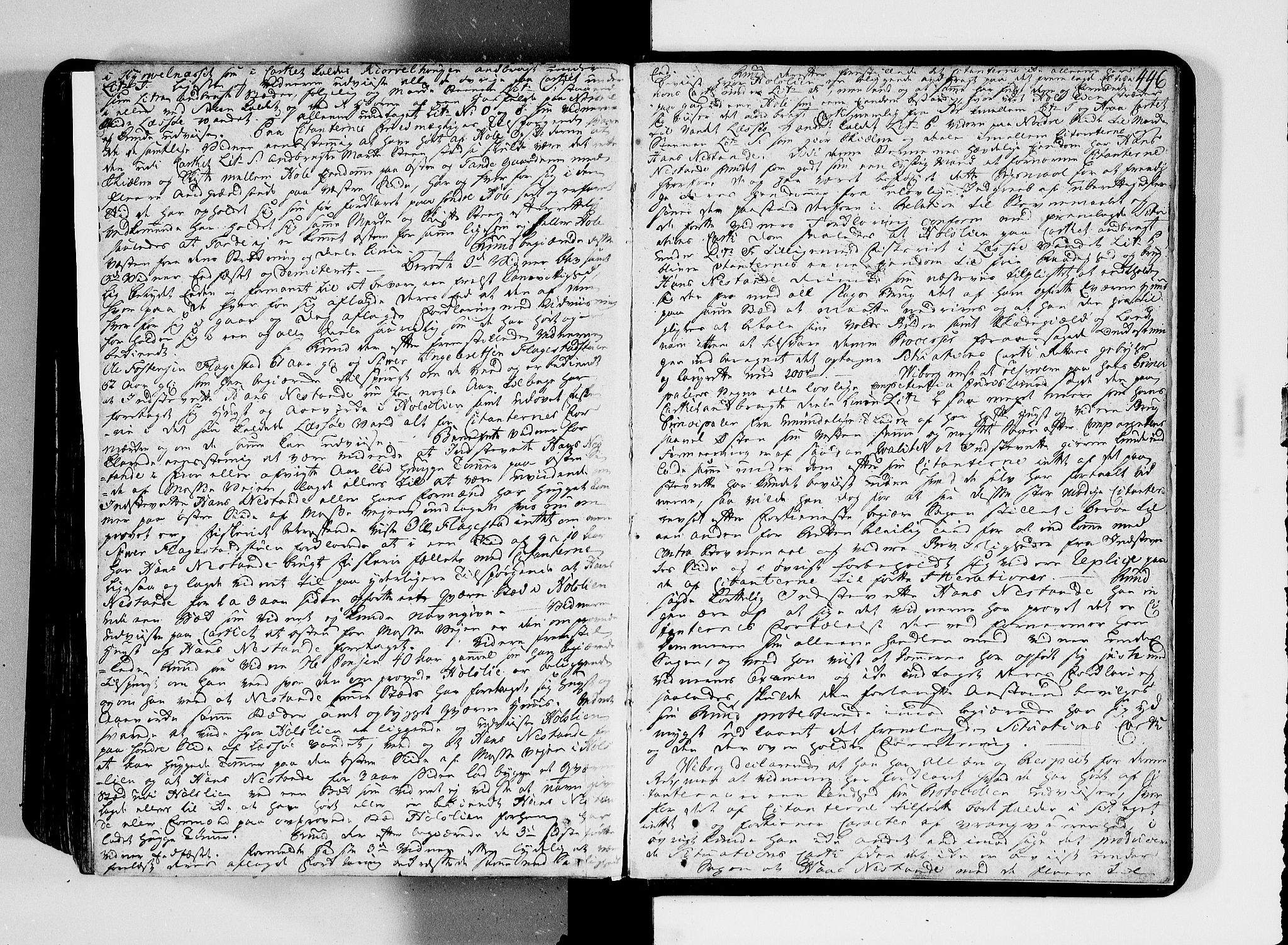 Nord-Gudbrandsdal tingrett, AV/SAH-TING-002/G/Gb/L0012: Tingbok, 1778-1783, s. 445b-446a