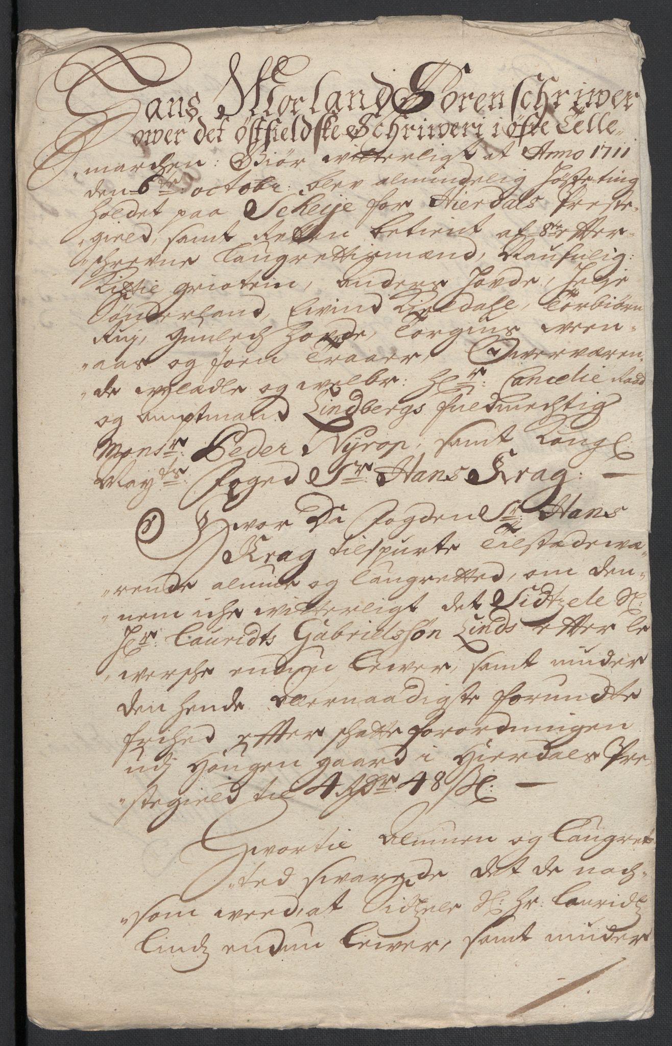 Rentekammeret inntil 1814, Reviderte regnskaper, Fogderegnskap, RA/EA-4092/R36/L2120: Fogderegnskap Øvre og Nedre Telemark og Bamble, 1711, s. 221