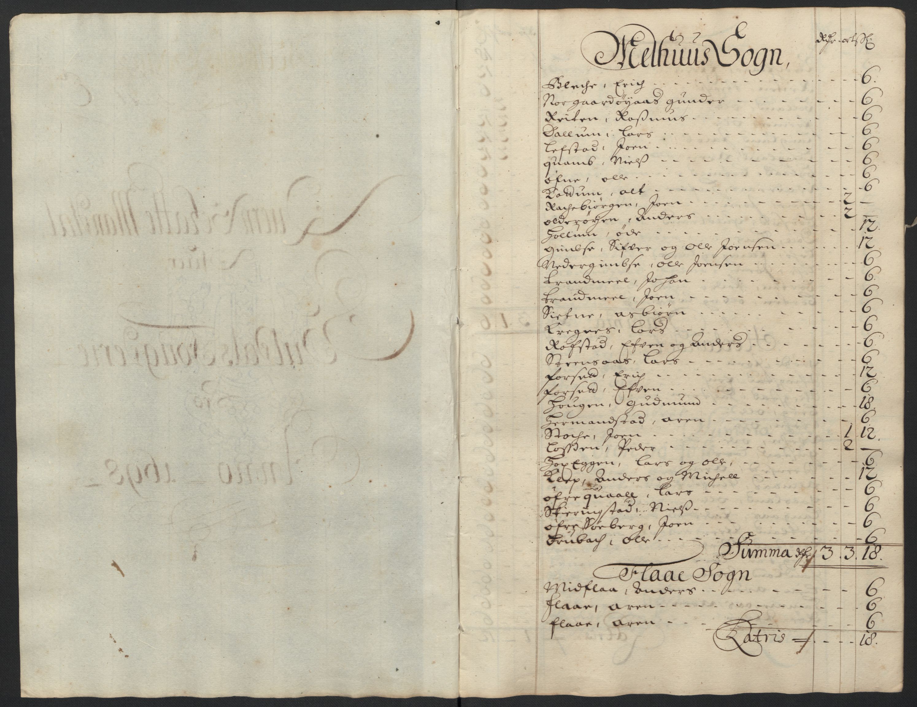 Rentekammeret inntil 1814, Reviderte regnskaper, Fogderegnskap, RA/EA-4092/R60/L3948: Fogderegnskap Orkdal og Gauldal, 1698, s. 337