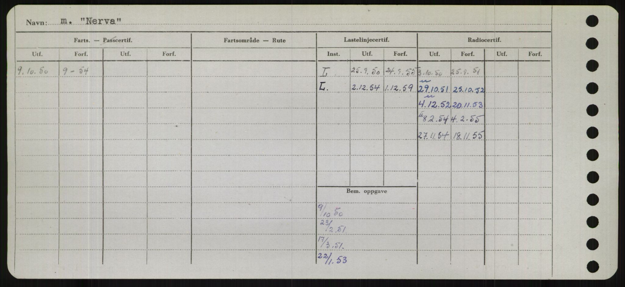 Sjøfartsdirektoratet med forløpere, Skipsmålingen, RA/S-1627/H/Hb/L0003: Fartøy, I-N, s. 406