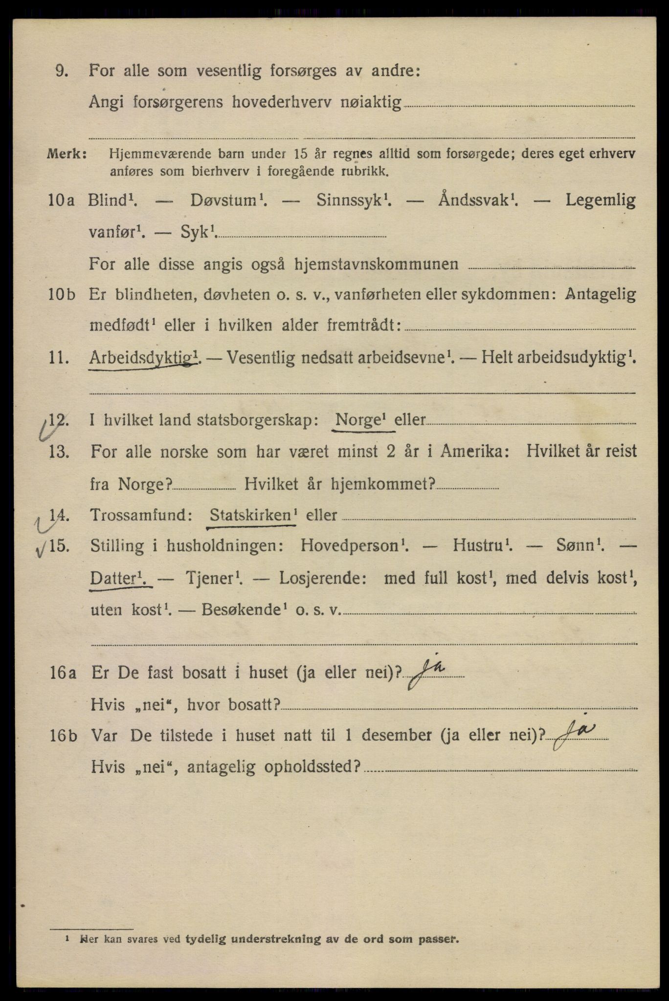 SAO, Folketelling 1920 for 0301 Kristiania kjøpstad, 1920, s. 514552