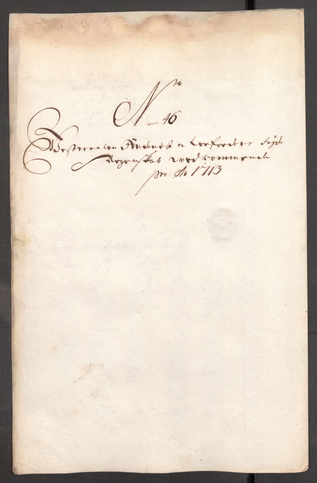 Rentekammeret inntil 1814, Reviderte regnskaper, Fogderegnskap, AV/RA-EA-4092/R67/L4679: Fogderegnskap Vesterålen, Andenes og Lofoten, 1711-1713, s. 284