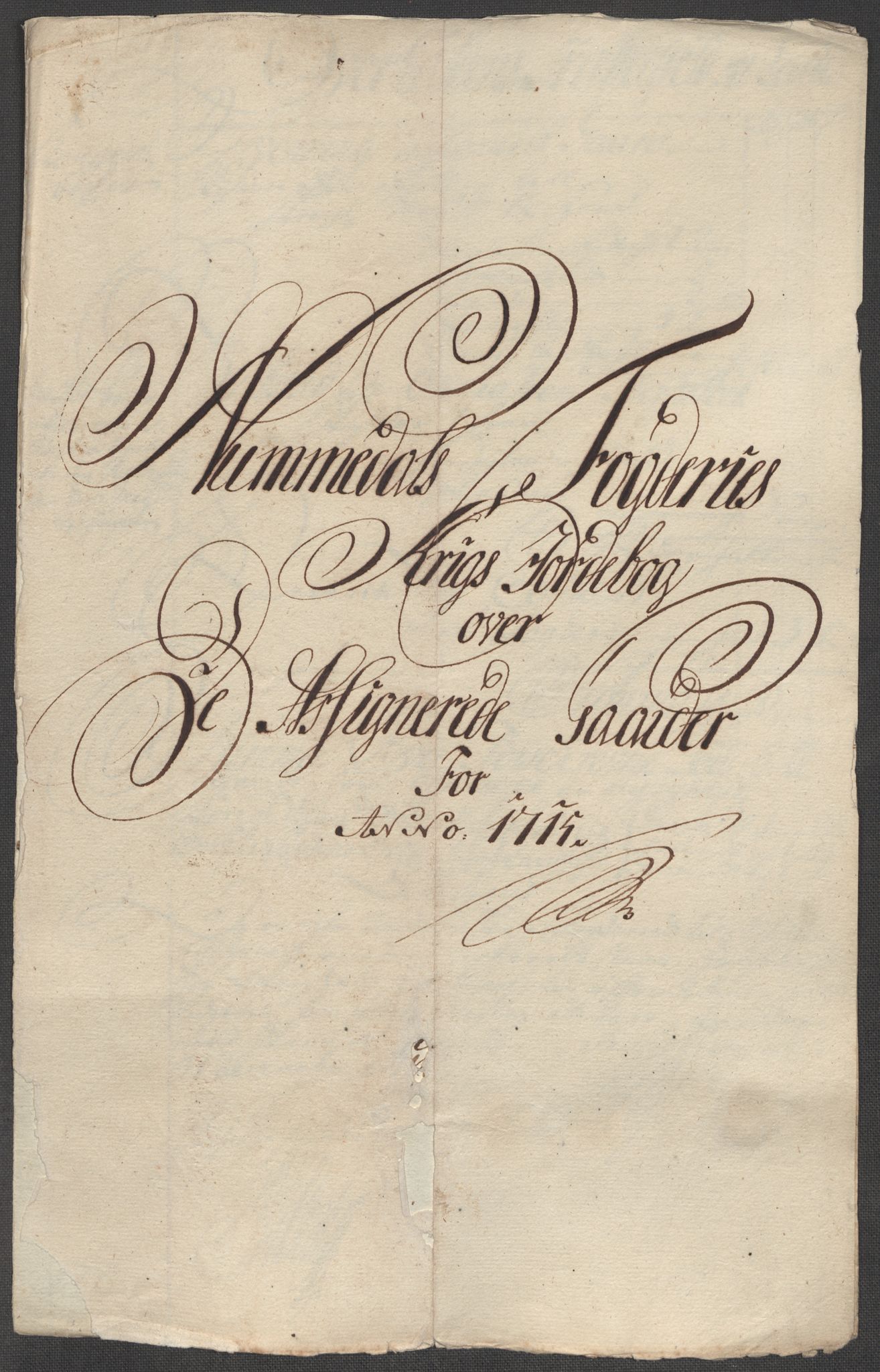 Rentekammeret inntil 1814, Reviderte regnskaper, Fogderegnskap, RA/EA-4092/R64/L4436: Fogderegnskap Namdal, 1715, s. 186