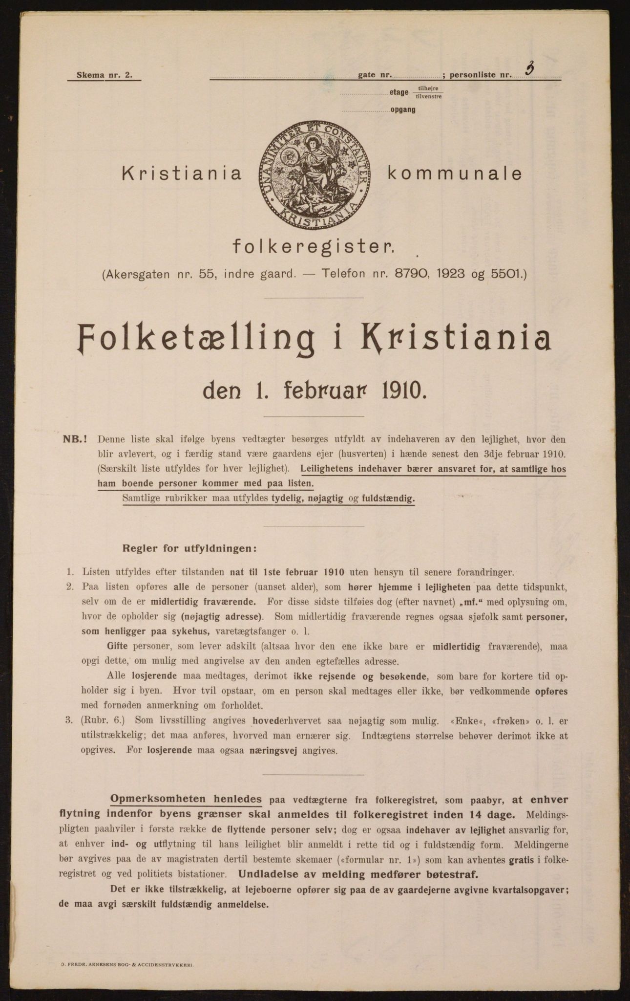 OBA, Kommunal folketelling 1.2.1910 for Kristiania, 1910, s. 41474