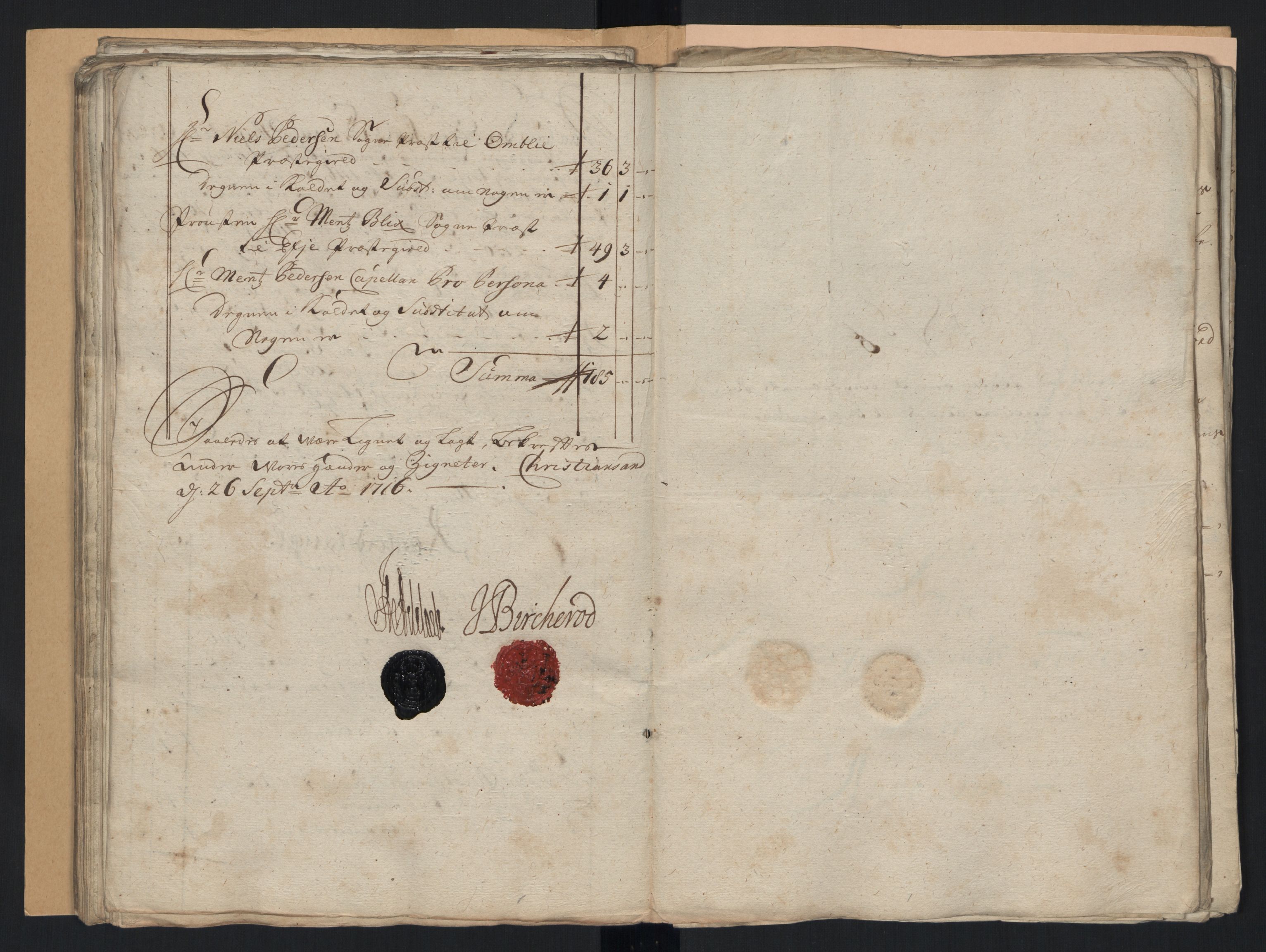 Rentekammeret inntil 1814, Reviderte regnskaper, Fogderegnskap, AV/RA-EA-4092/R40/L2452: Fogderegnskap Råbyggelag, 1716-1717, s. 78