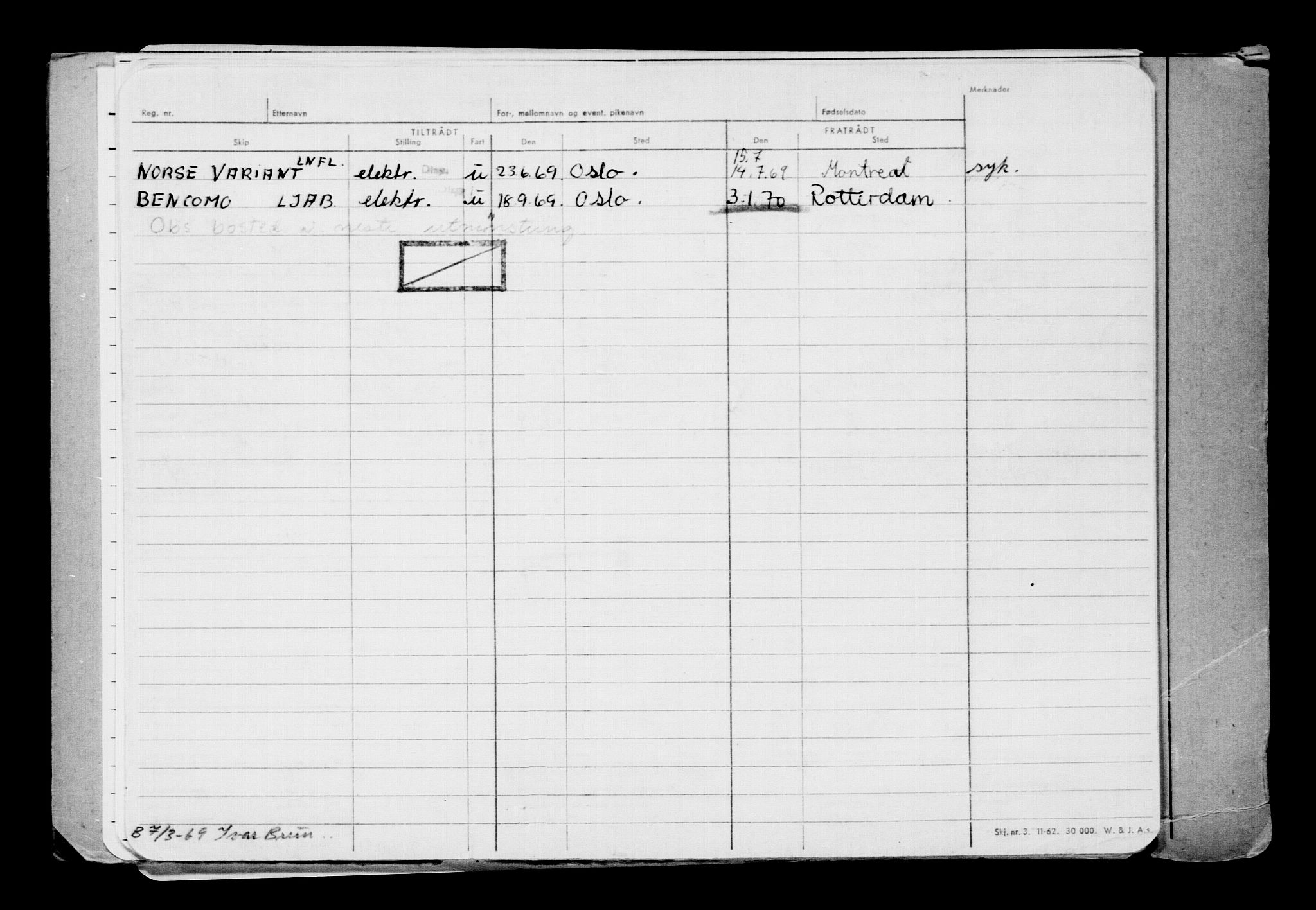 Direktoratet for sjømenn, AV/RA-S-3545/G/Gb/L0067: Hovedkort, 1906, s. 74