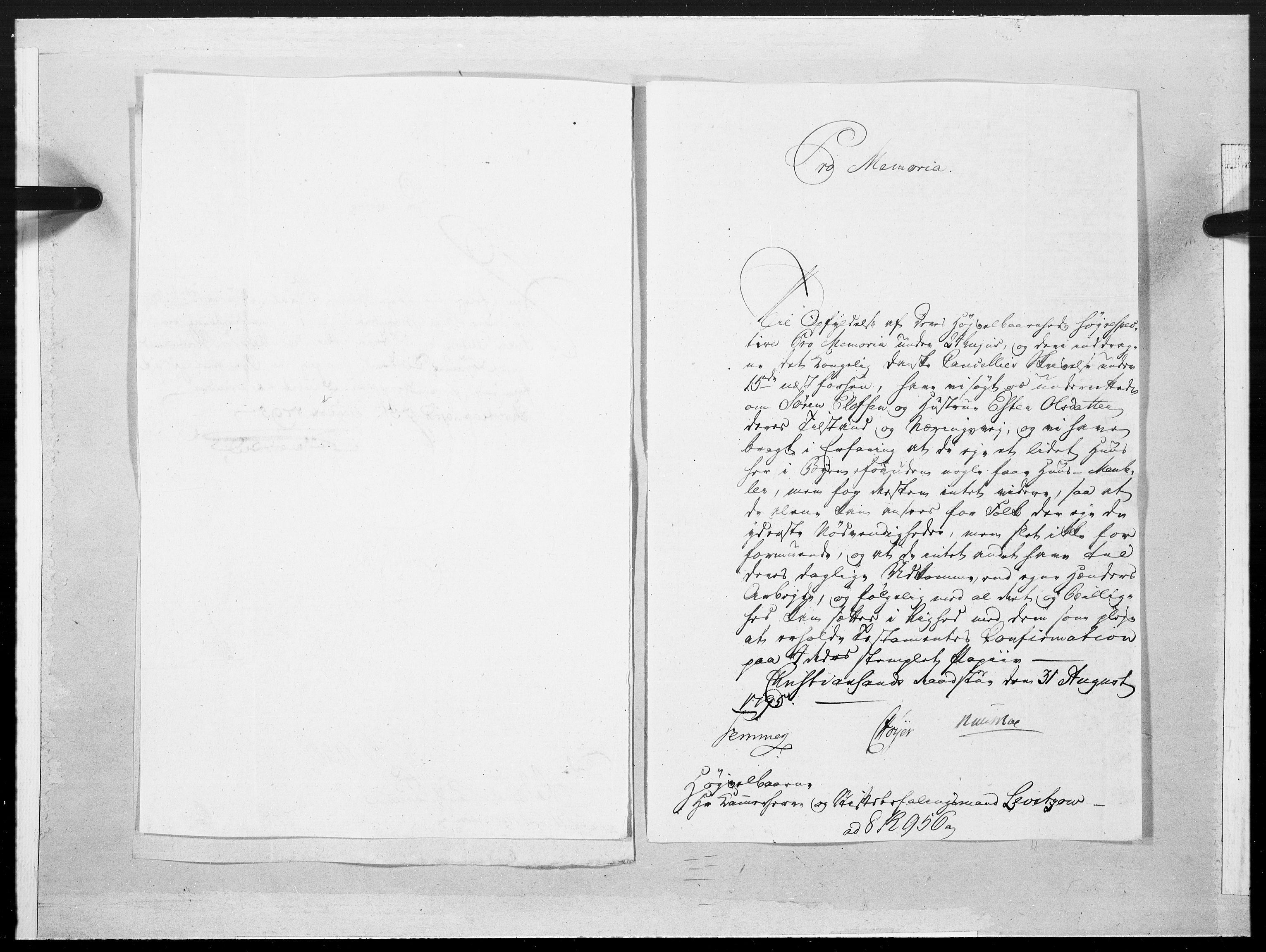 Danske Kanselli 1572-1799, AV/RA-EA-3023/F/Fc/Fcc/Fcca/L0303: Norske innlegg 1572-1799, 1795, s. 23