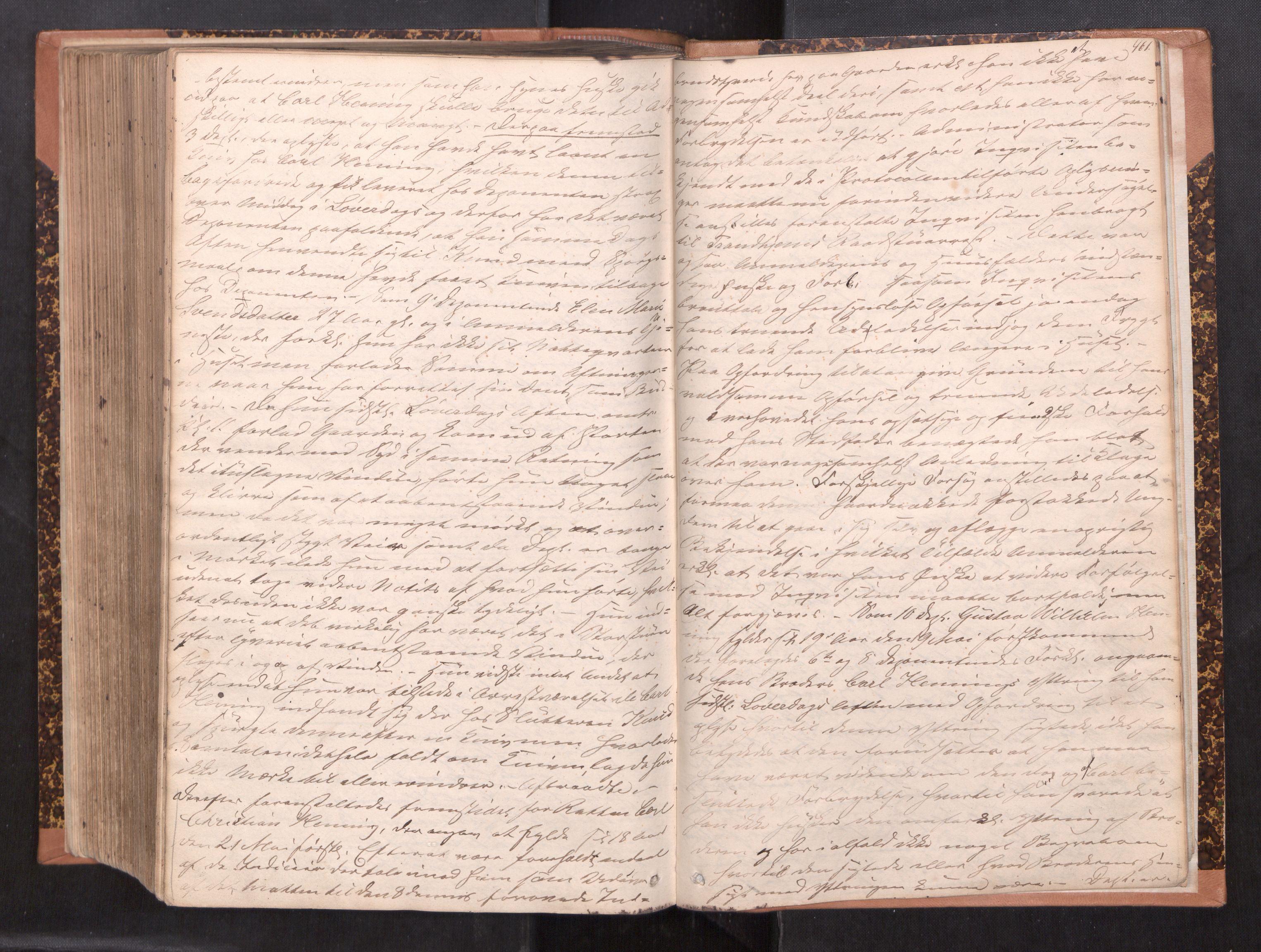 Strinda og Selbu sorenskriveri, AV/SAT-A-0015/1/1B/L0004: Ekstrarettsprot. 2, 1846-1851, s. 460b-461a