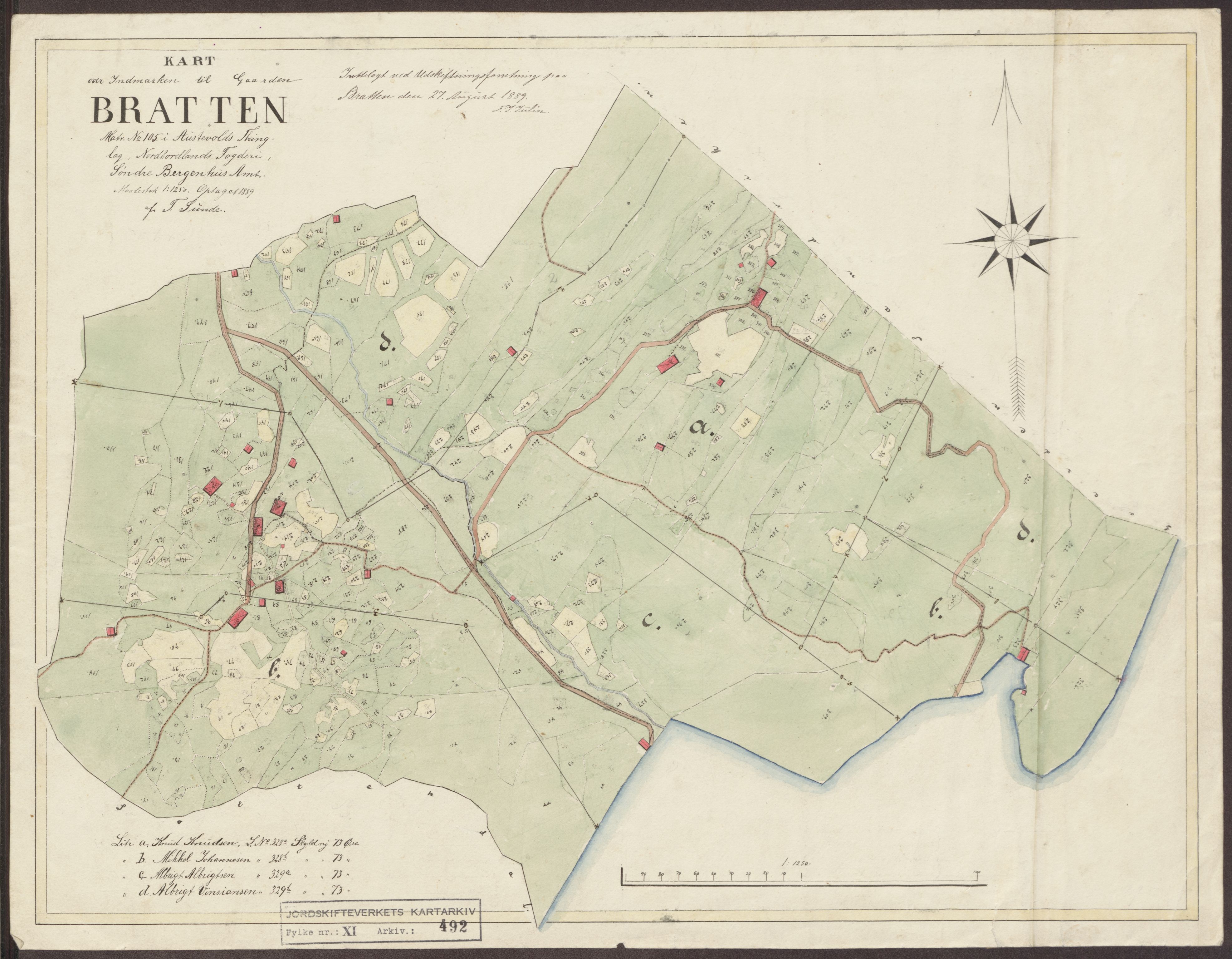 Jordskifteverkets kartarkiv, AV/RA-S-3929/T, 1859-1988, s. 610