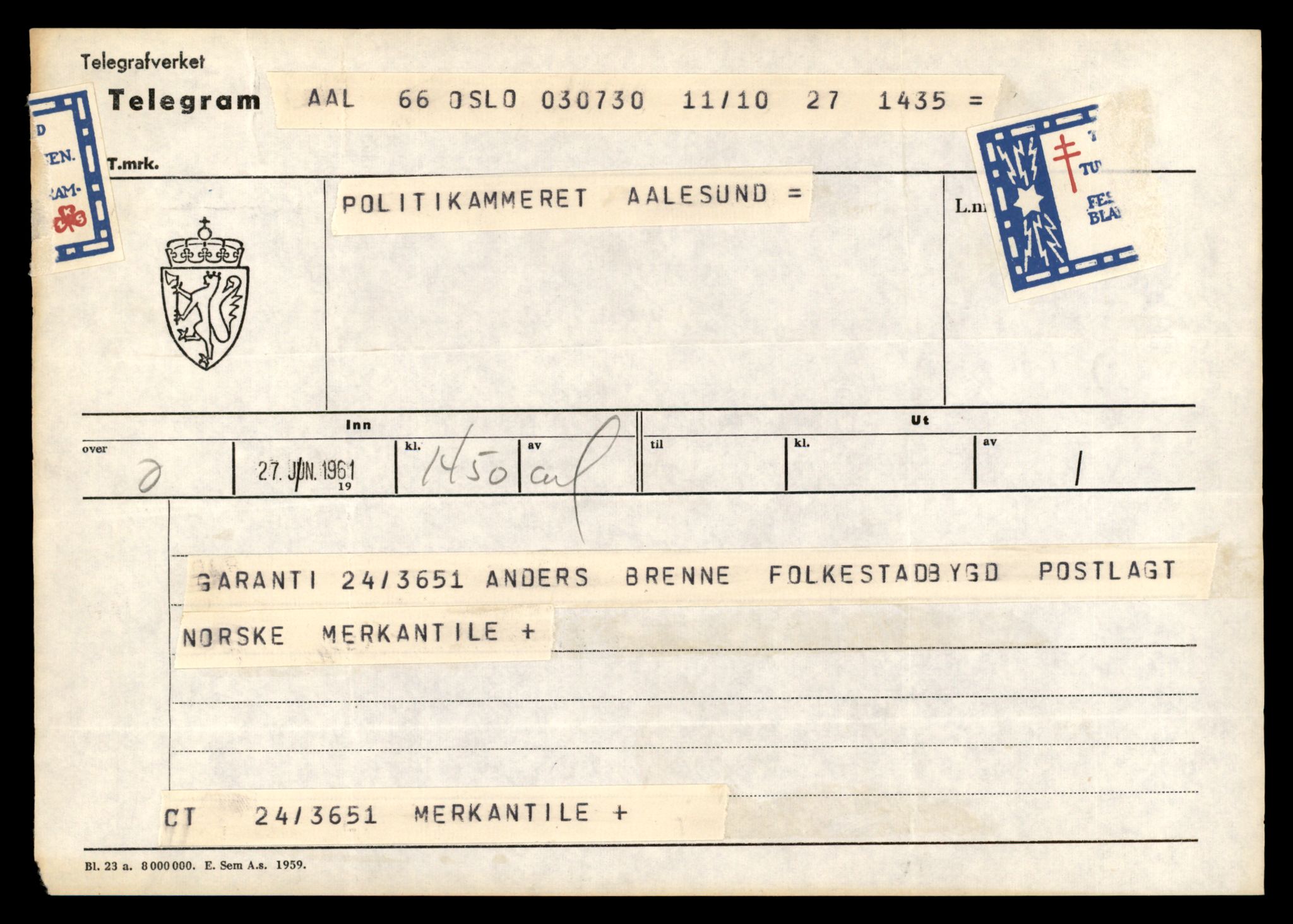 Møre og Romsdal vegkontor - Ålesund trafikkstasjon, AV/SAT-A-4099/F/Fe/L0039: Registreringskort for kjøretøy T 13361 - T 13530, 1927-1998, s. 1461