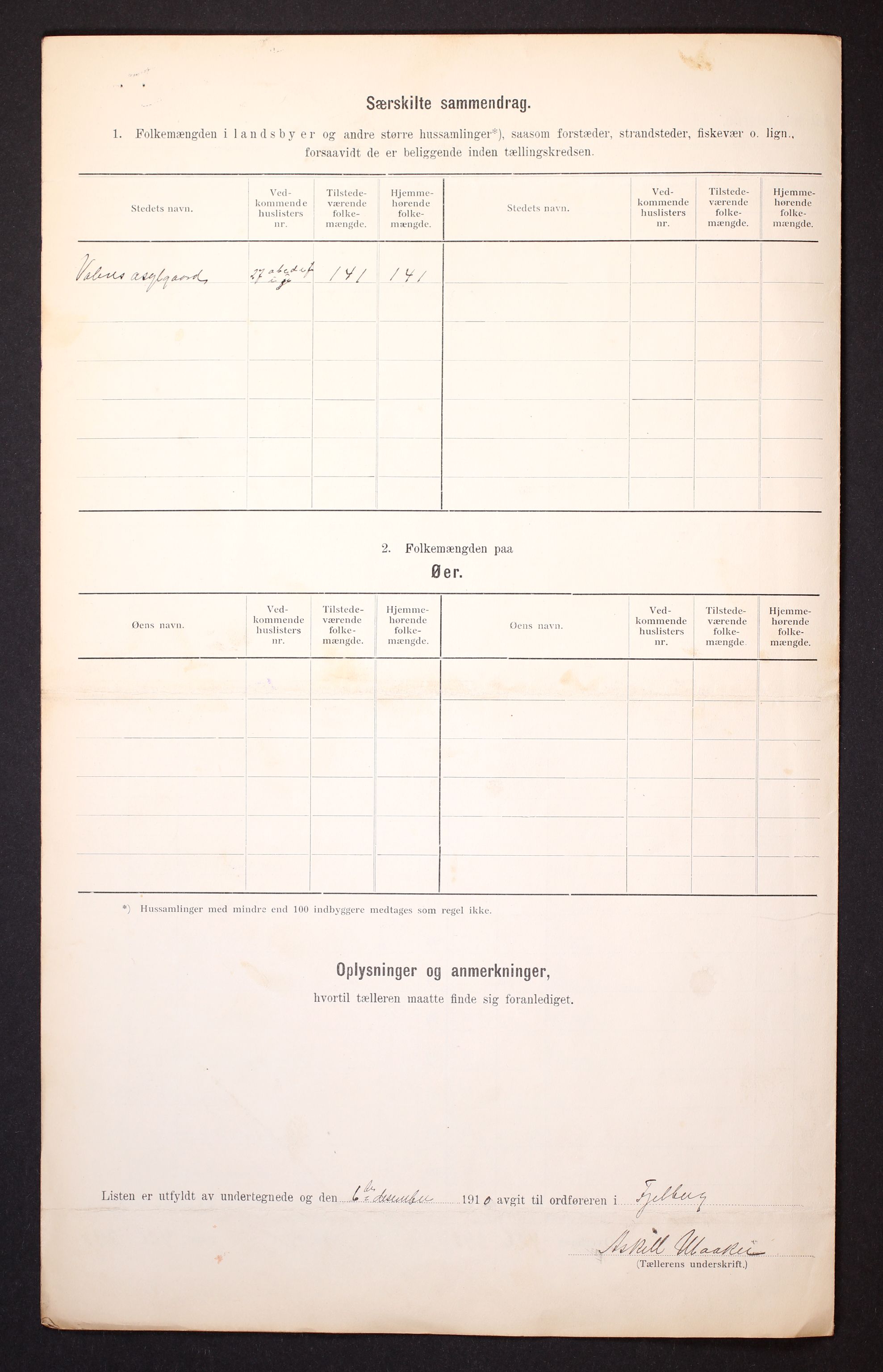 RA, Folketelling 1910 for 1213 Fjelberg herred, 1910, s. 36