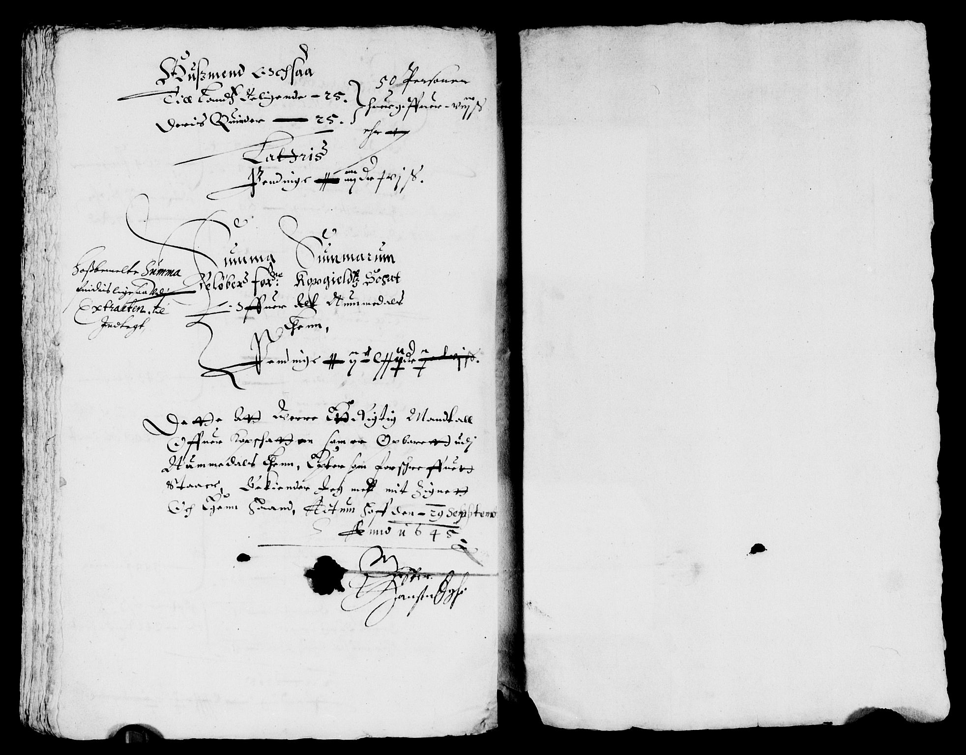 Rentekammeret inntil 1814, Reviderte regnskaper, Lensregnskaper, AV/RA-EA-5023/R/Rb/Rbw/L0085: Trondheim len, 1644-1646