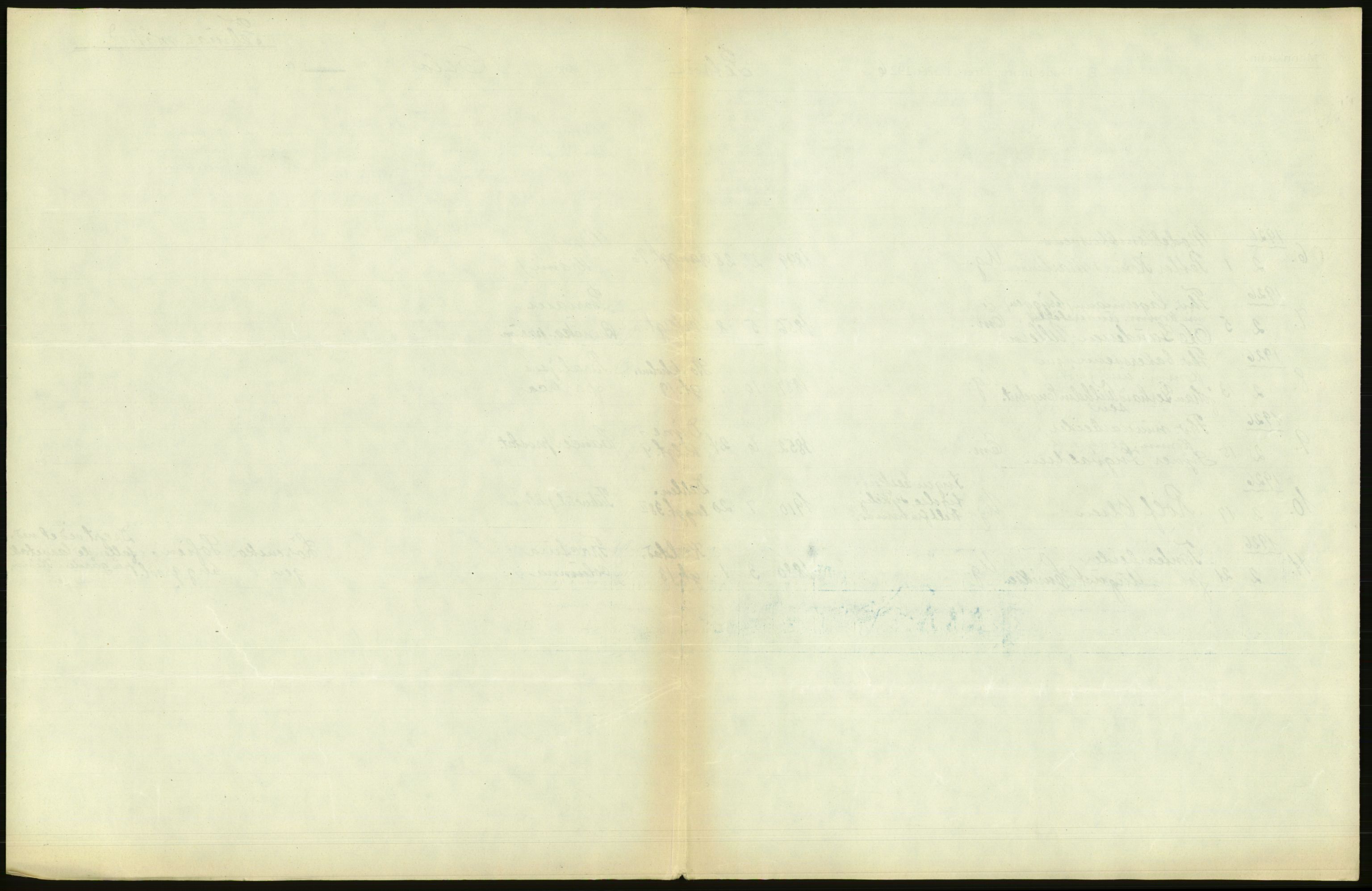 Statistisk sentralbyrå, Sosiodemografiske emner, Befolkning, AV/RA-S-2228/D/Df/Dfc/Dfcf/L0009: Oslo: Døde menn, 1926, s. 267