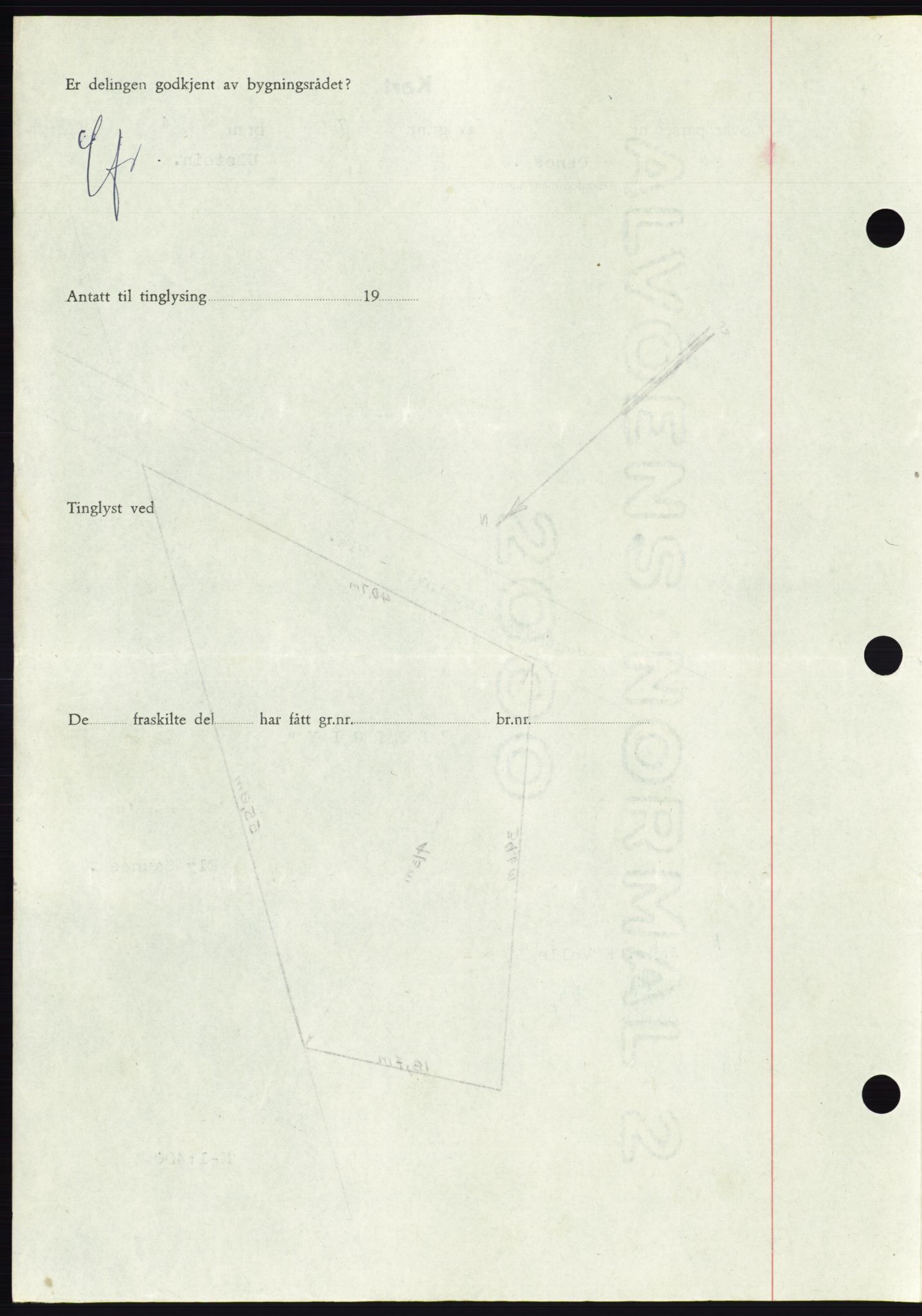 Søre Sunnmøre sorenskriveri, AV/SAT-A-4122/1/2/2C/L0078: Pantebok nr. 4A, 1946-1946, Dagboknr: 735/1946