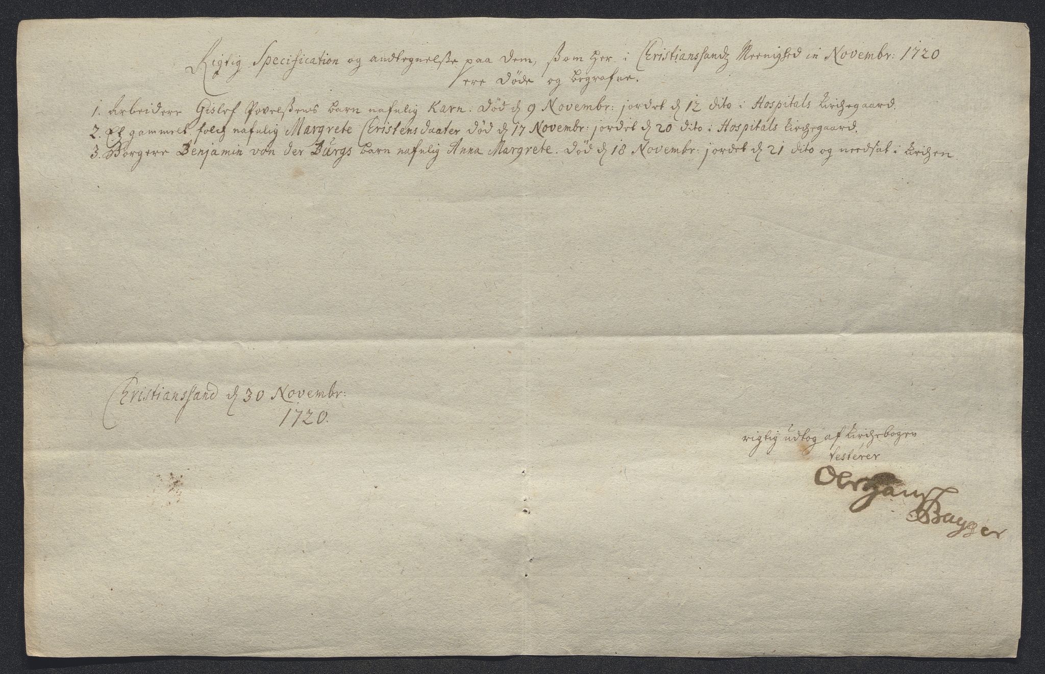 Rentekammeret inntil 1814, Reviderte regnskaper, Byregnskaper, AV/RA-EA-4066/R/Rm/L0286: [M19] Sikt og sakefall, 1719-1727, s. 65