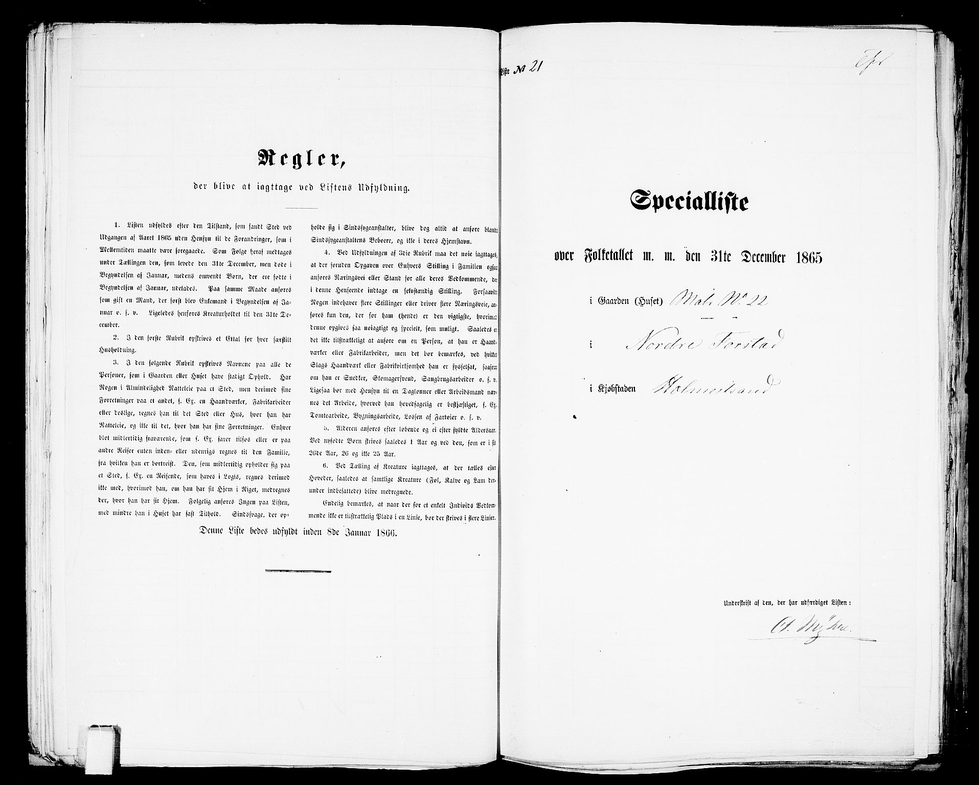RA, Folketelling 1865 for 0702B Botne prestegjeld, Holmestrand kjøpstad, 1865, s. 48