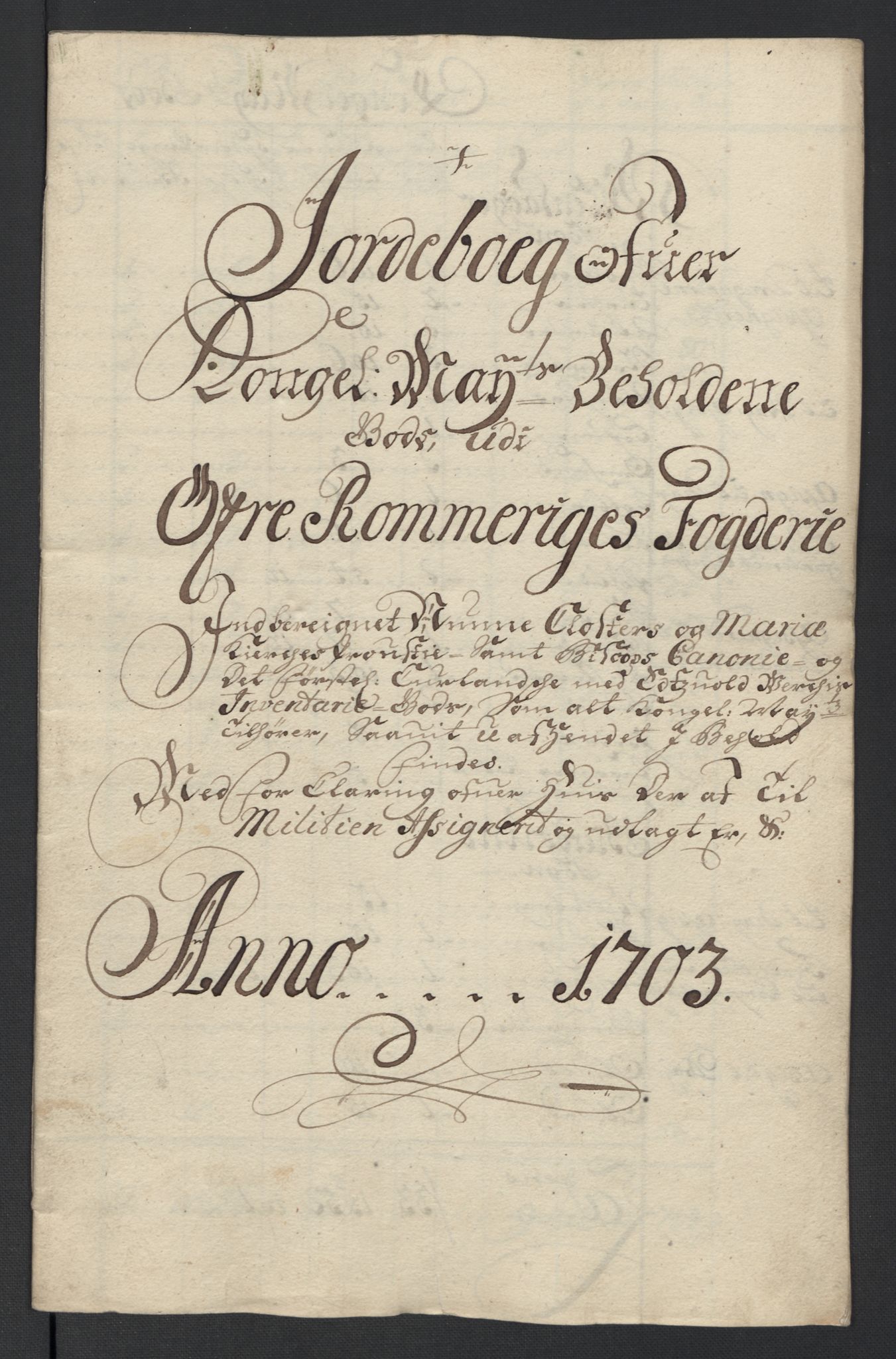 Rentekammeret inntil 1814, Reviderte regnskaper, Fogderegnskap, AV/RA-EA-4092/R12/L0716: Fogderegnskap Øvre Romerike, 1703, s. 21