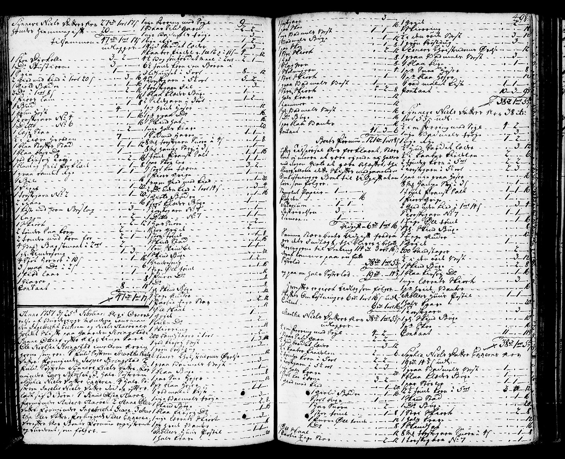 Romsdal sorenskriveri, AV/SAT-A-4149/1/3/3A/L0008: Skifteprotokoll, 1752-1761, s. 497b-498a