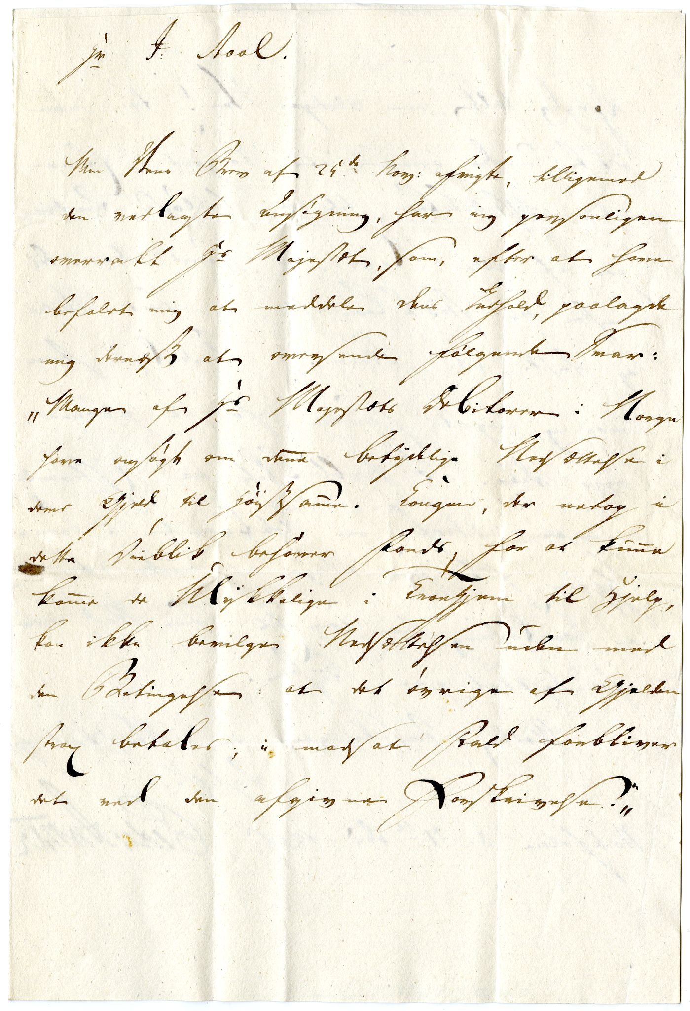 Diderik Maria Aalls brevsamling, NF/Ark-1023/F/L0001: D.M. Aalls brevsamling. A - B, 1738-1889, s. 531