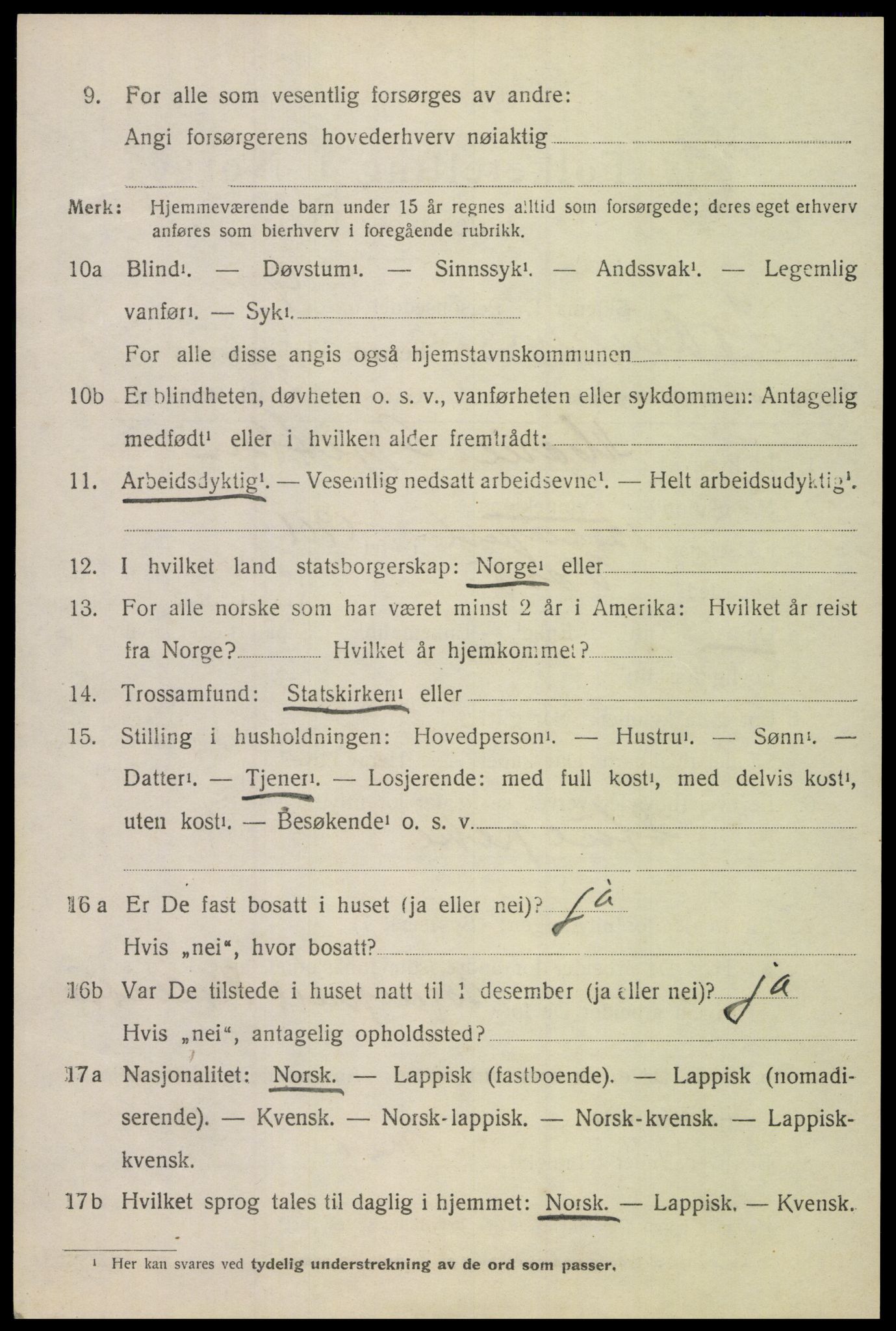 SAT, Folketelling 1920 for 1851 Lødingen herred, 1920, s. 4052