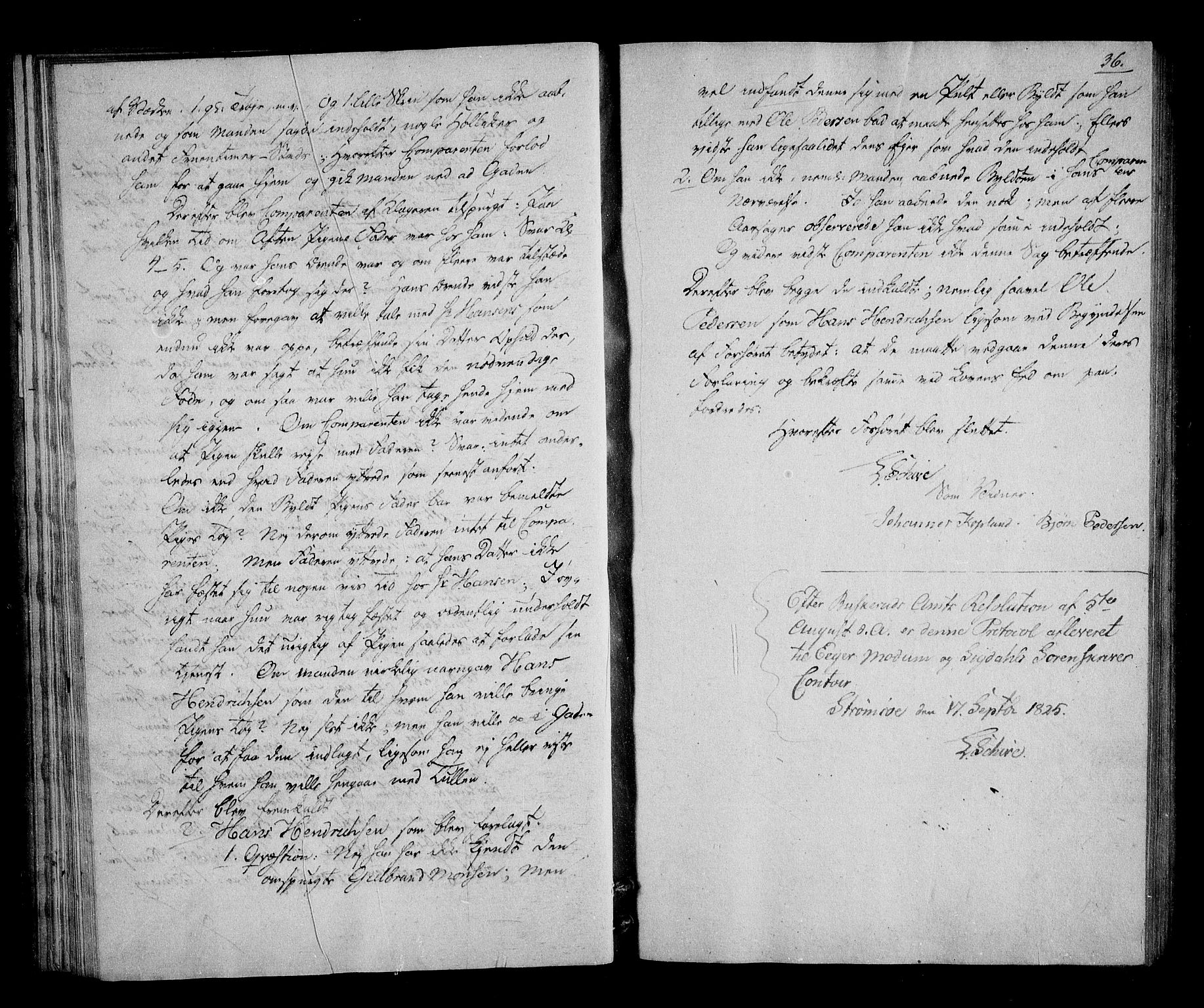 Eiker, Modum og Sigdal sorenskriveri, SAKO/A-123/F/Fa/Fae/L0002: Tingbok, 1813-1822, s. 36