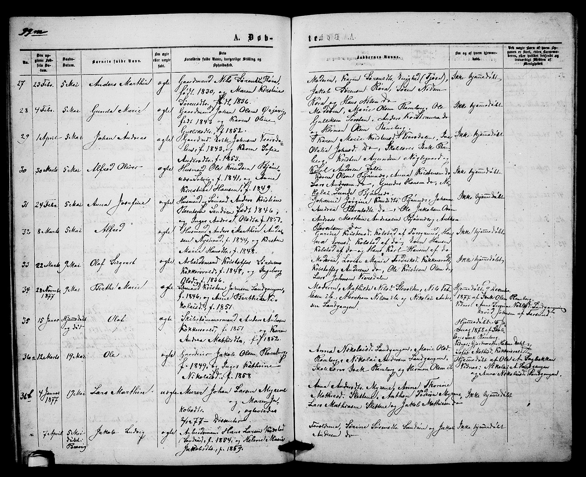 Eidanger kirkebøker, AV/SAKO-A-261/G/Ga/L0001: Klokkerbok nr. 1, 1863-1878, s. 99