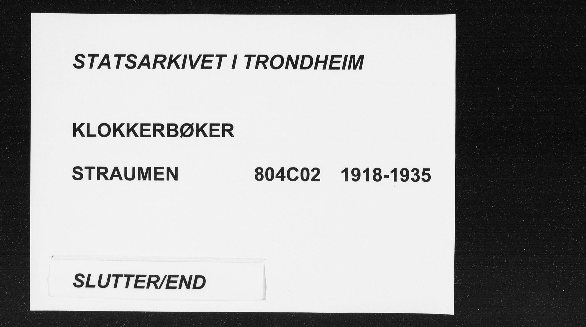 Ministerialprotokoller, klokkerbøker og fødselsregistre - Nordland, SAT/A-1459/804/L0089: Klokkerbok nr. 804C02, 1918-1935