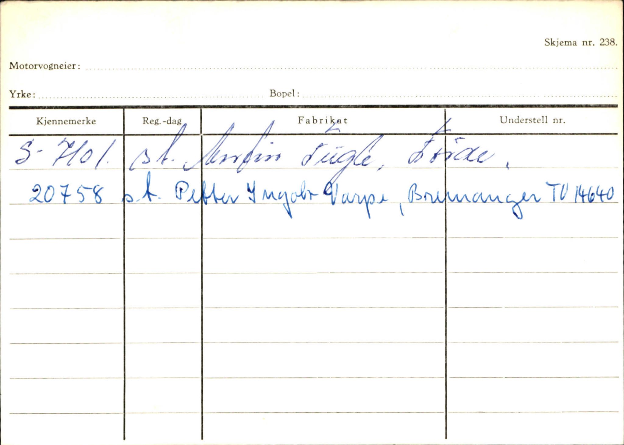 Statens vegvesen, Sogn og Fjordane vegkontor, AV/SAB-A-5301/4/F/L0132: Eigarregister Askvoll A-Å. Balestrand A-Å, 1945-1975, s. 282