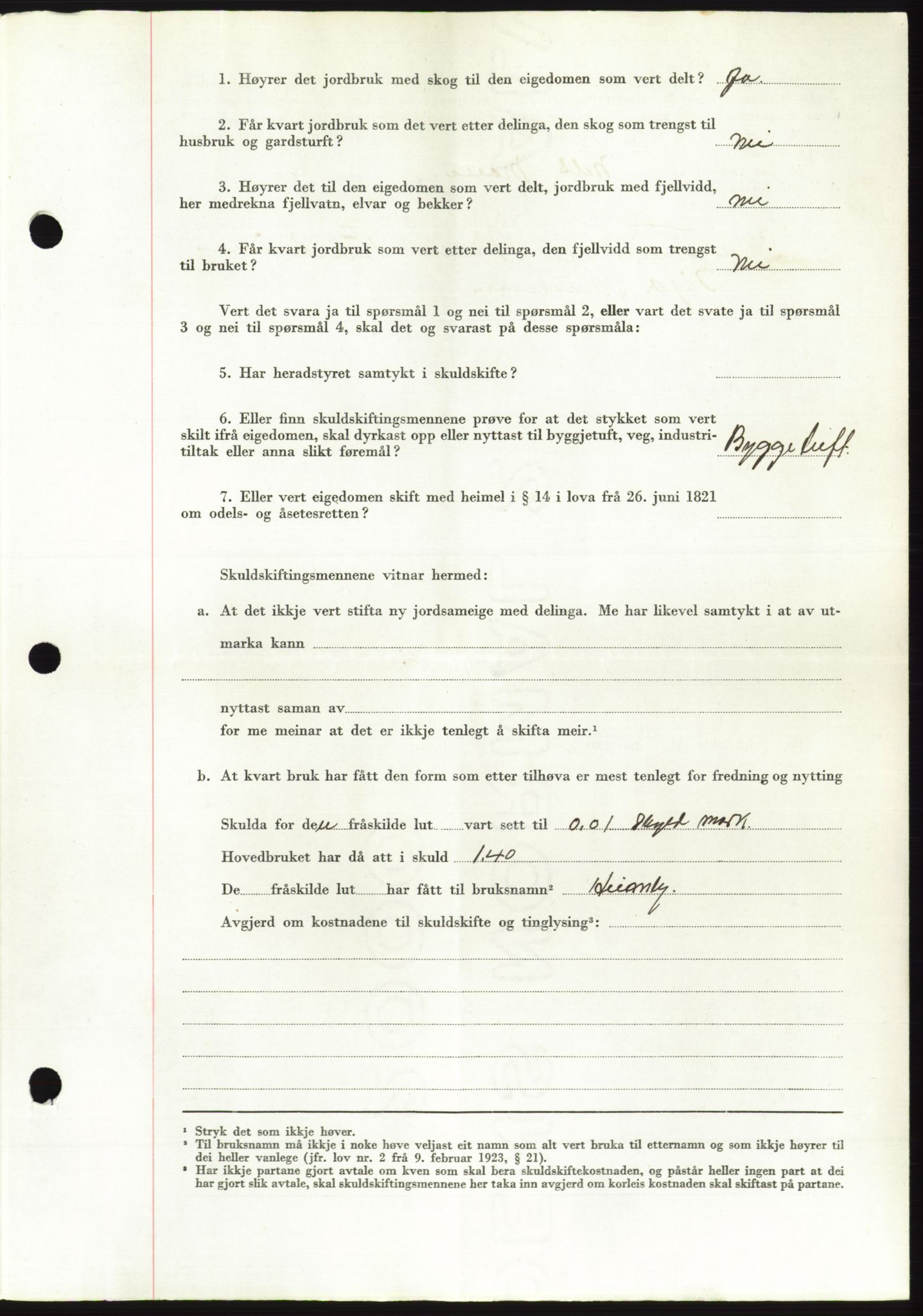 Søre Sunnmøre sorenskriveri, AV/SAT-A-4122/1/2/2C/L0095: Pantebok nr. 21A, 1953-1953, Dagboknr: 1718/1953