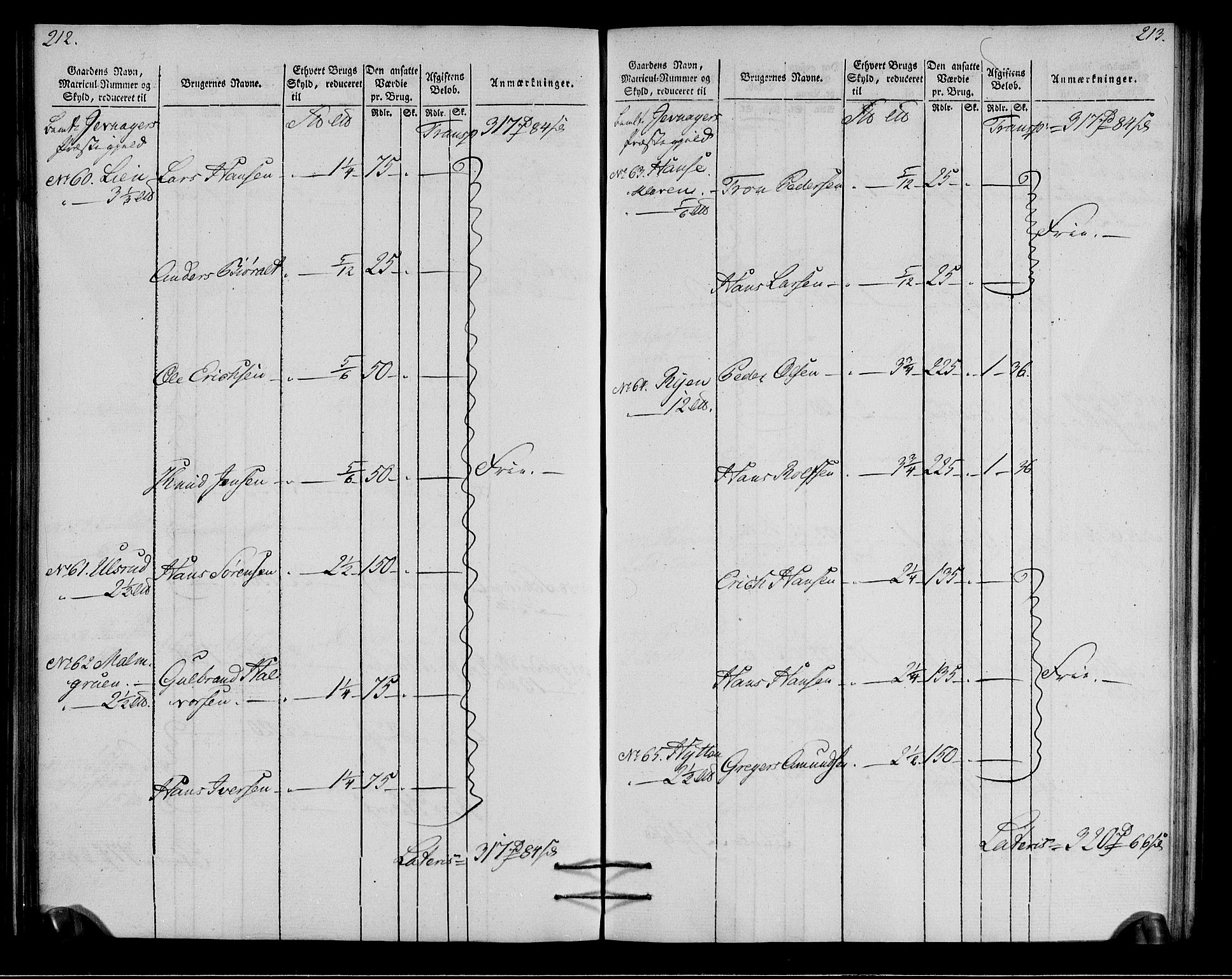 Rentekammeret inntil 1814, Realistisk ordnet avdeling, AV/RA-EA-4070/N/Ne/Nea/L0037: Toten fogderi. Oppebørselsregister, 1803-1804, s. 109