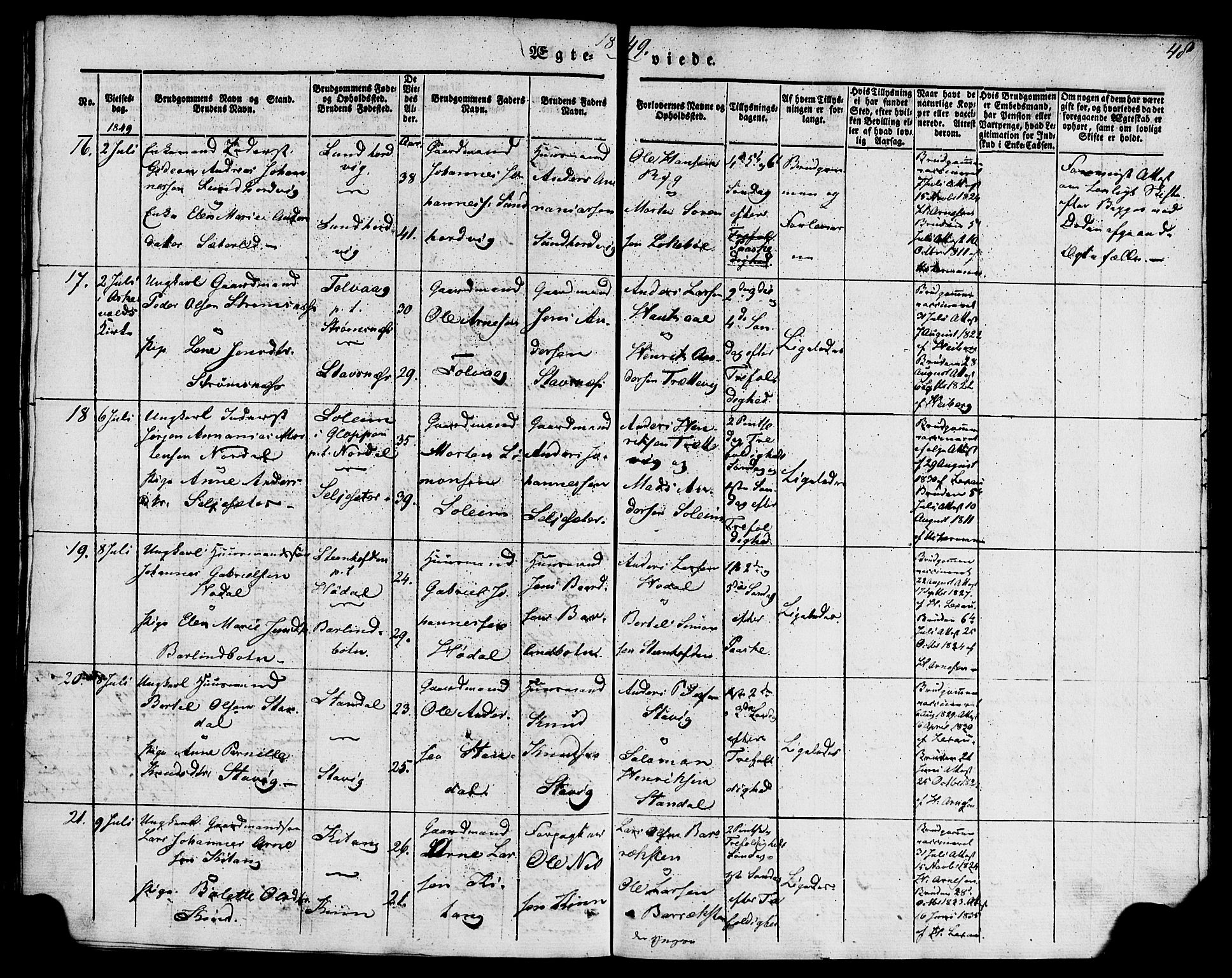 Kinn sokneprestembete, AV/SAB-A-80801/H/Haa/Haaa/L0009: Ministerialbok nr. A 9, 1841-1852, s. 48