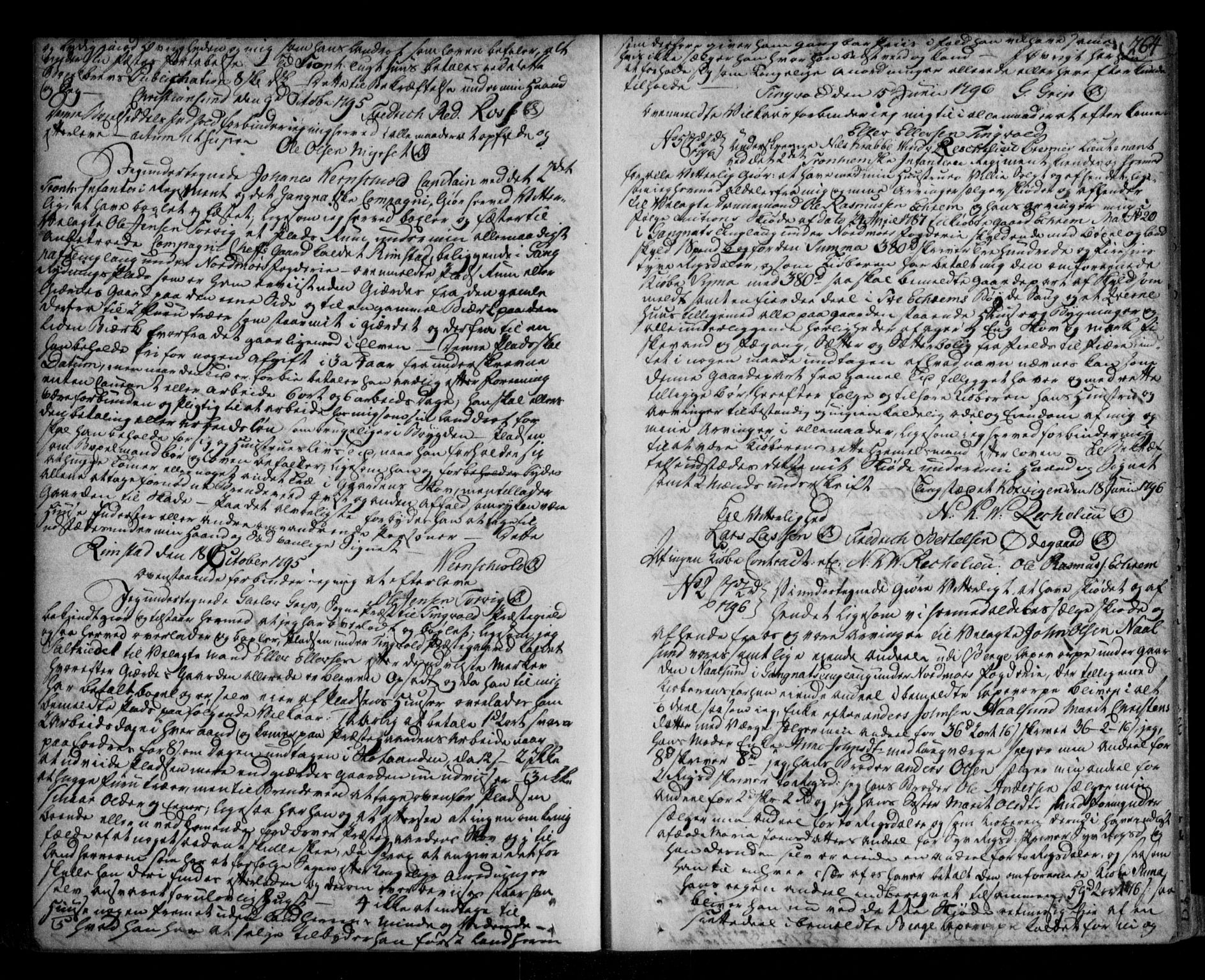Nordmøre sorenskriveri, SAT/A-4132/1/2/2Ca/L0009: Pantebok nr. 5, 1792-1799, s. 264