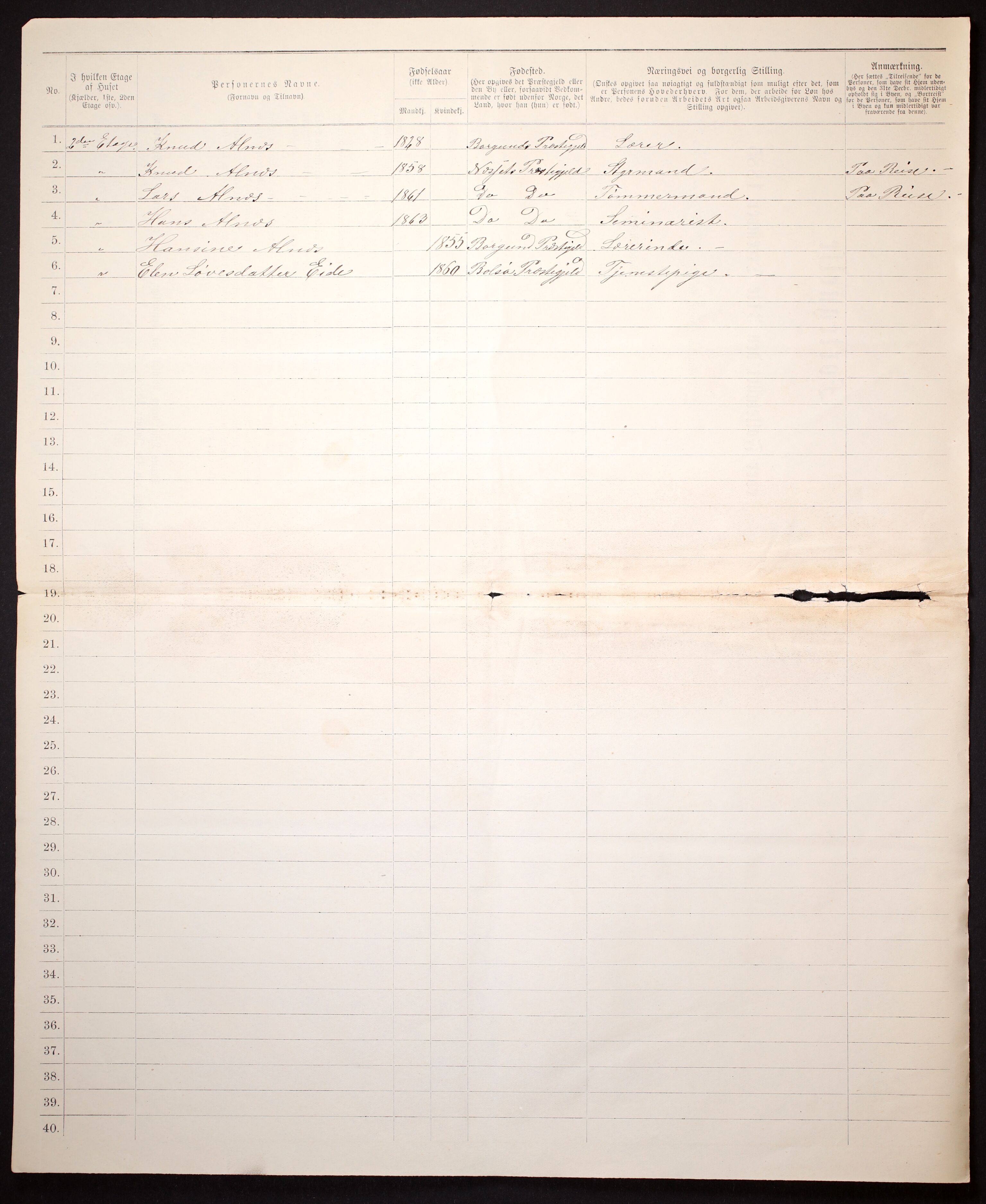 SAT, Folketelling 1885 for 1503 Kristiansund kjøpstad, 1885, s. 738