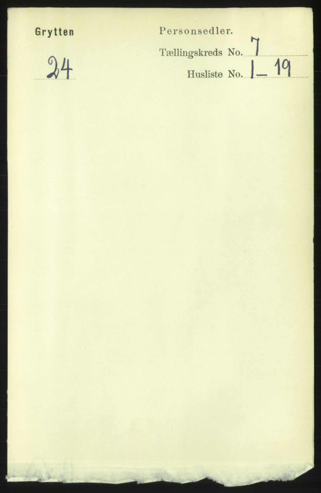 RA, Folketelling 1891 for 1539 Grytten herred, 1891, s. 2864