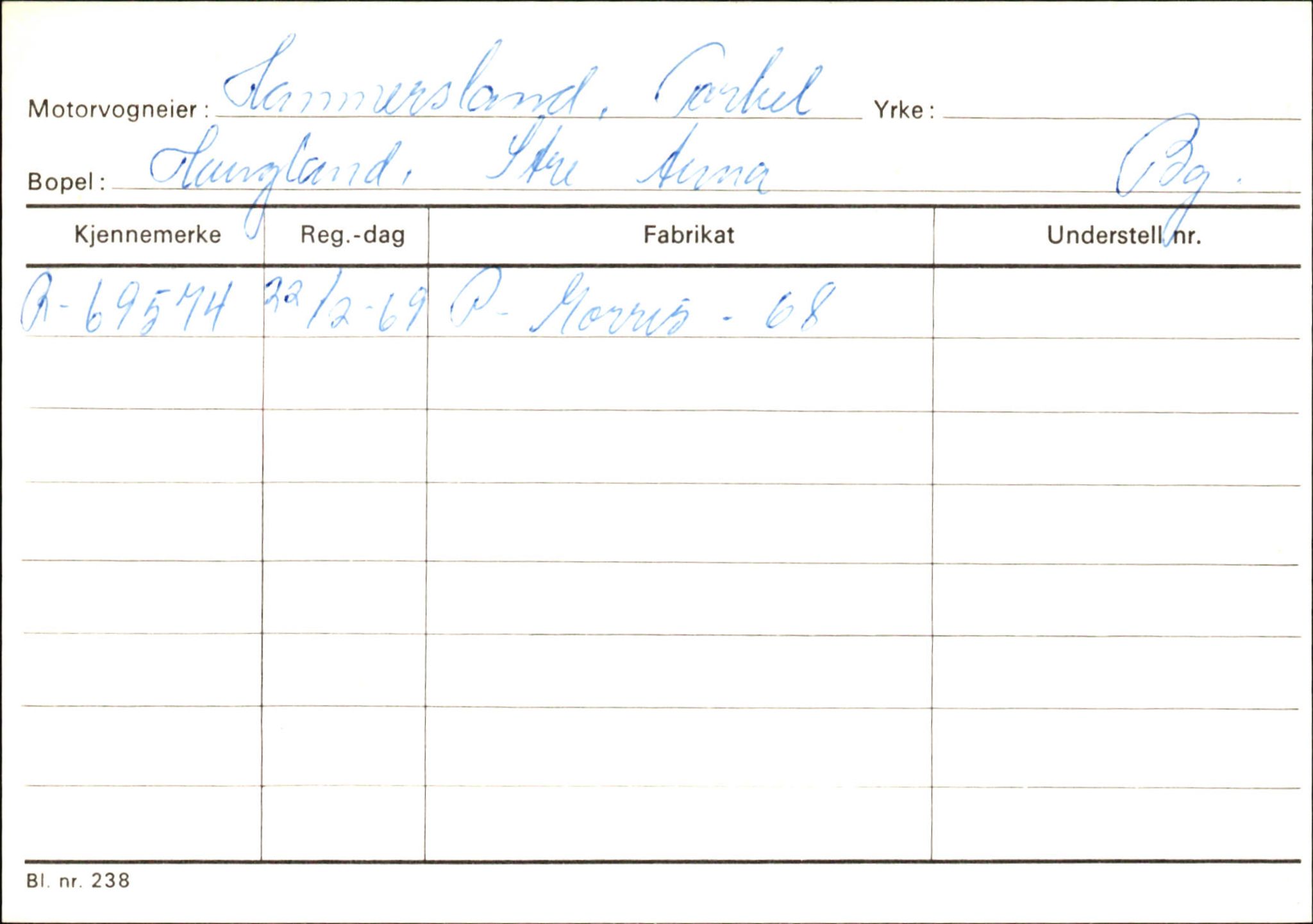 Statens vegvesen, Hordaland vegkontor, SAB/A-5201/2/Ha/L0018: R-eierkort H, 1920-1971, s. 558