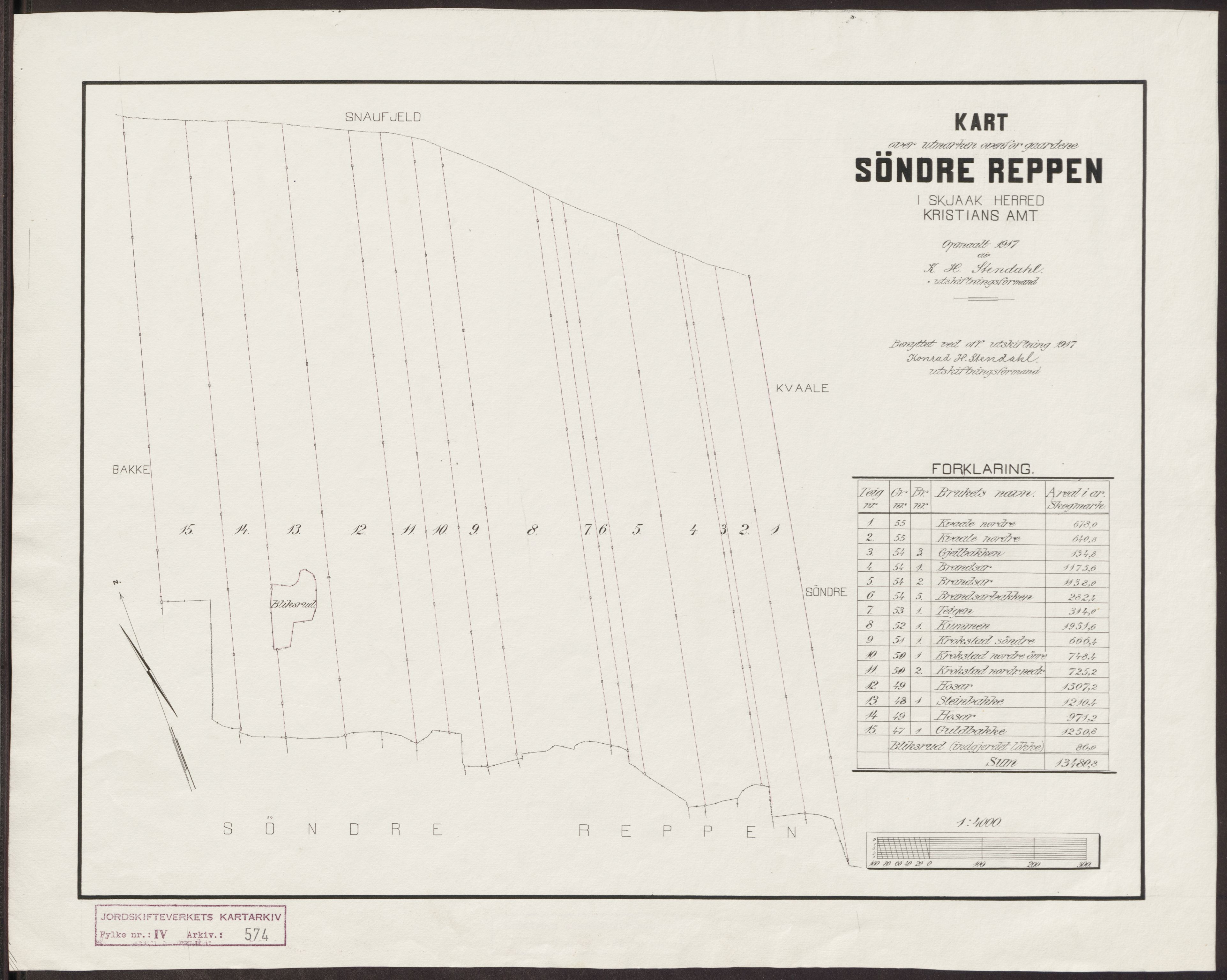 Jordskifteverkets kartarkiv, RA/S-3929/T, 1859-1988, s. 710