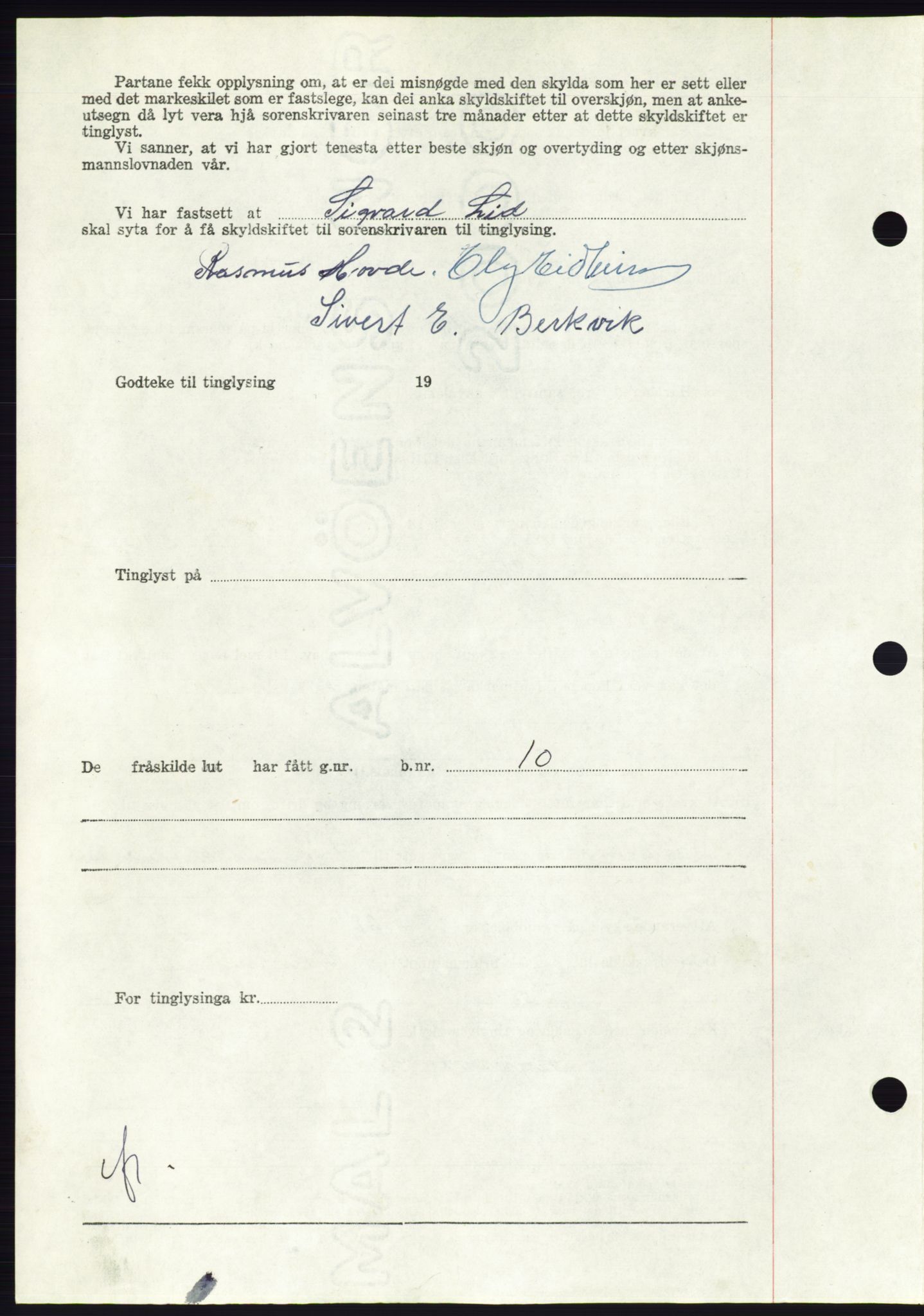 Søre Sunnmøre sorenskriveri, AV/SAT-A-4122/1/2/2C/L0105: Pantebok nr. 31A, 1956-1957, Dagboknr: 81/1957