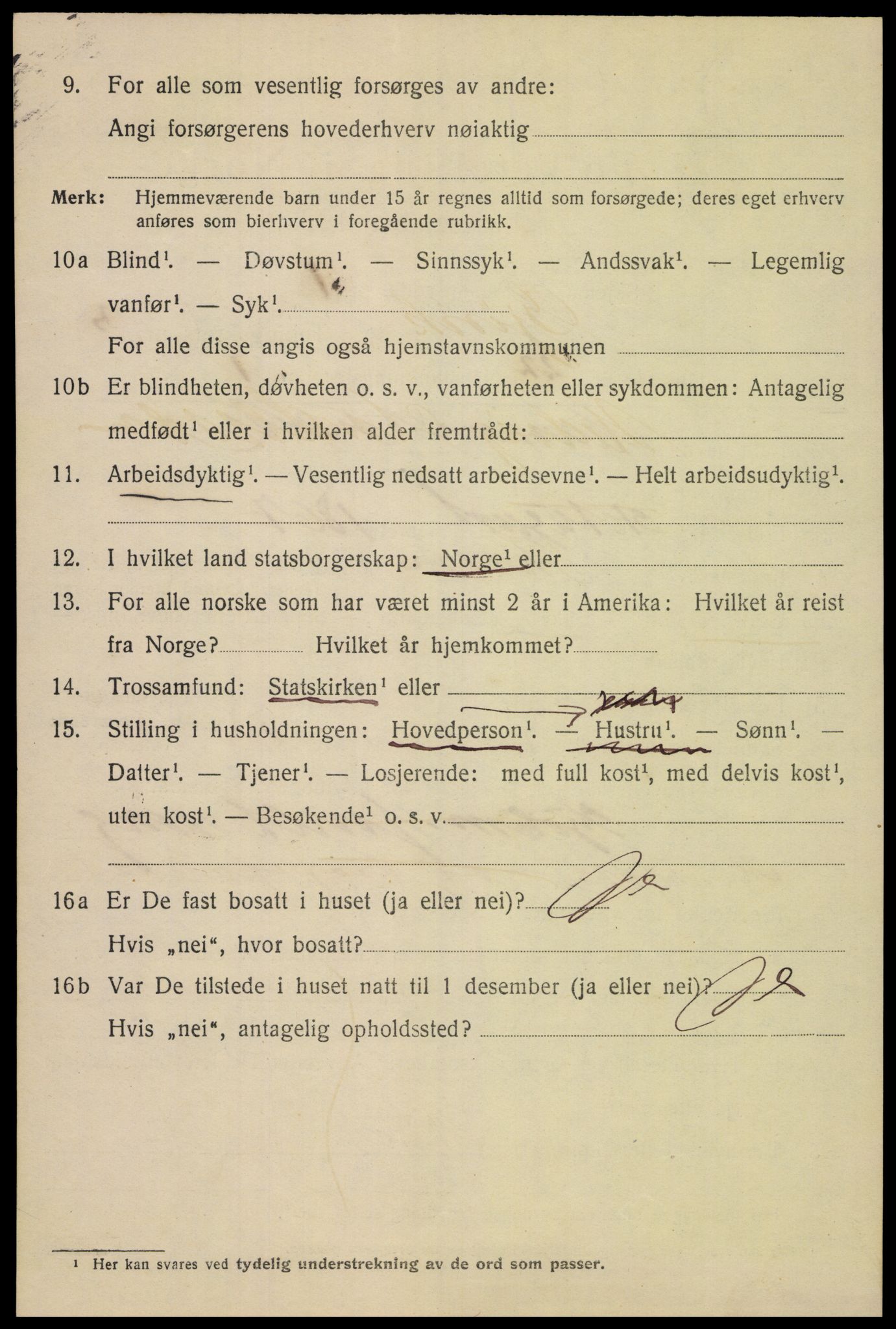 SAH, Folketelling 1920 for 0502 Gjøvik kjøpstad, 1920, s. 6663