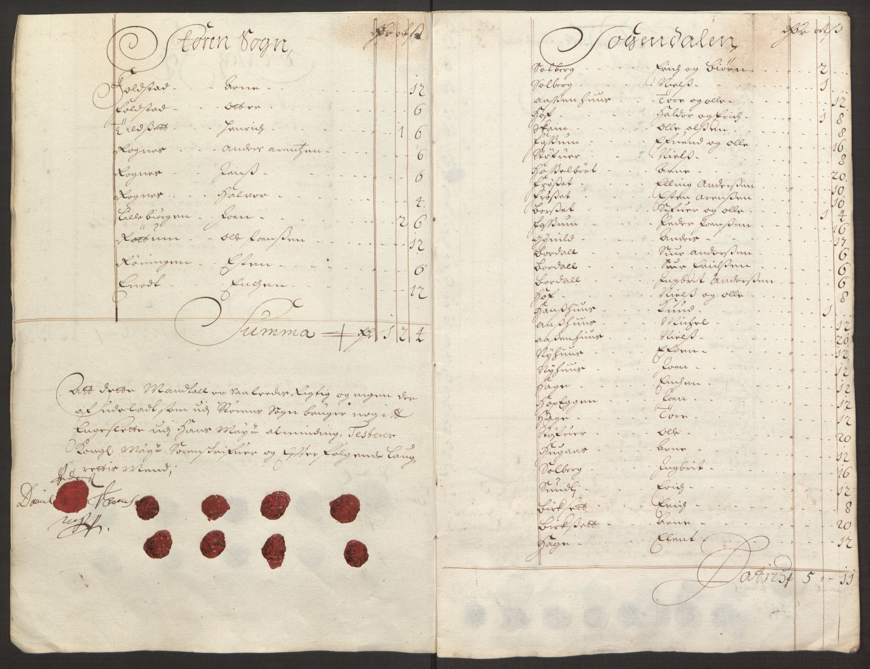 Rentekammeret inntil 1814, Reviderte regnskaper, Fogderegnskap, RA/EA-4092/R59/L3943: Fogderegnskap Gauldal, 1693, s. 82