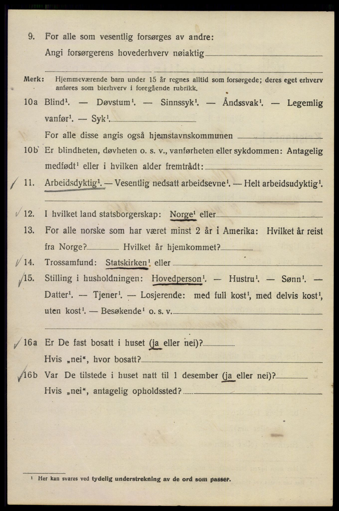 SAO, Folketelling 1920 for 0301 Kristiania kjøpstad, 1920, s. 181806