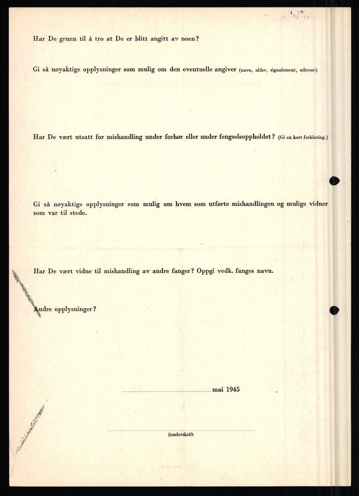 Rikspolitisjefen, AV/RA-S-1560/L/L0008: Jaffe, Bernhard - Karset, Helge Hafsahl, 1940-1945, s. 1104