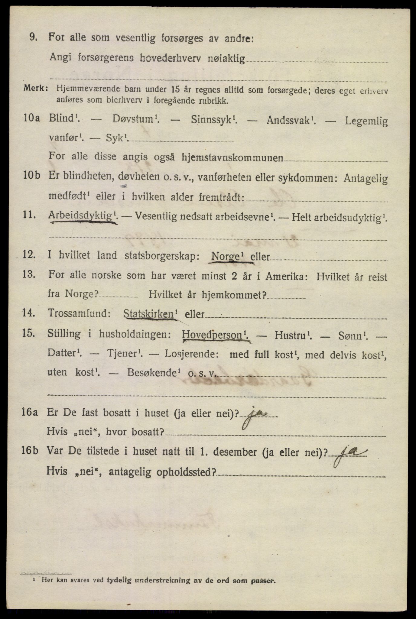 SAKO, Folketelling 1920 for 0633 Nore herred, 1920, s. 3055